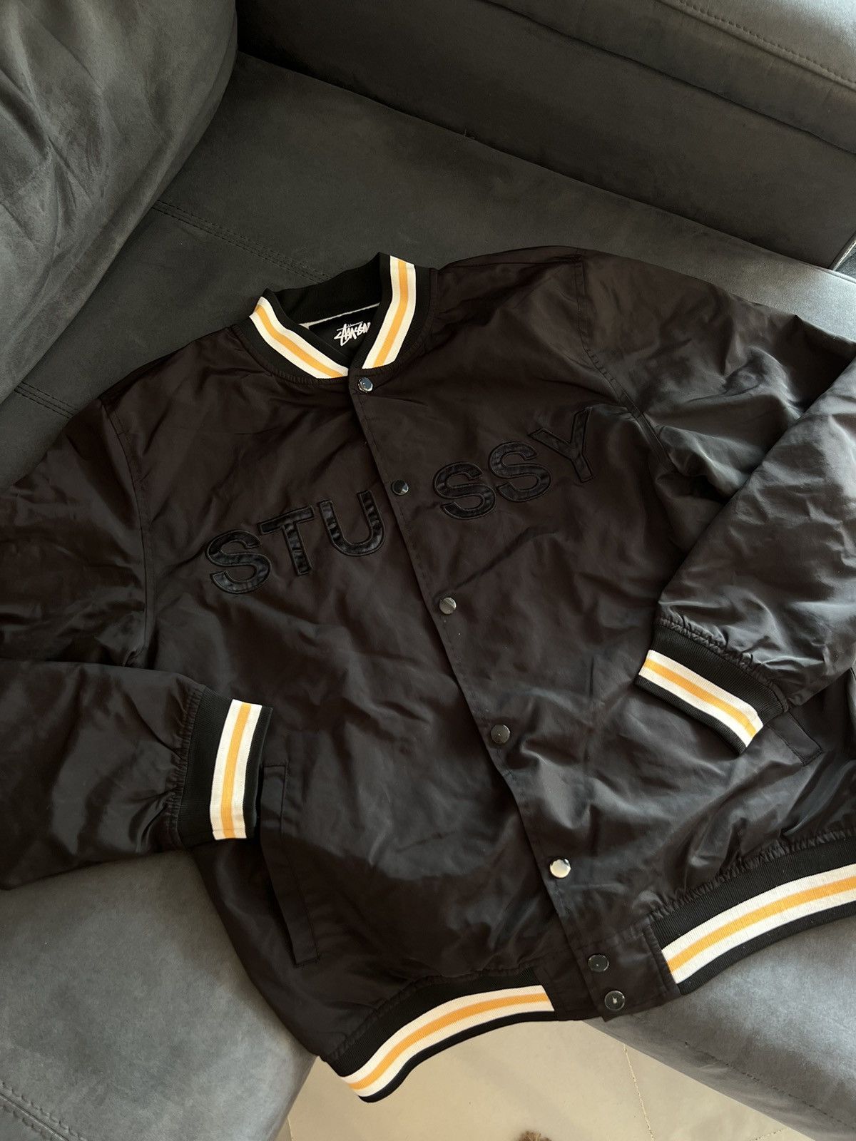 Stussy Stussy big logo bomber Size US L / EU 52-54 / 3 - 7 Thumbnail