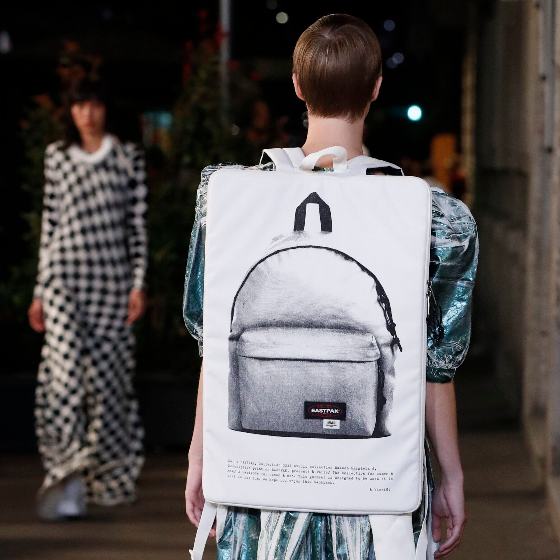 Eastpak × Maison Margiela New SS22 Poster Backpack Size ONE SIZE - 1 Thumbnail