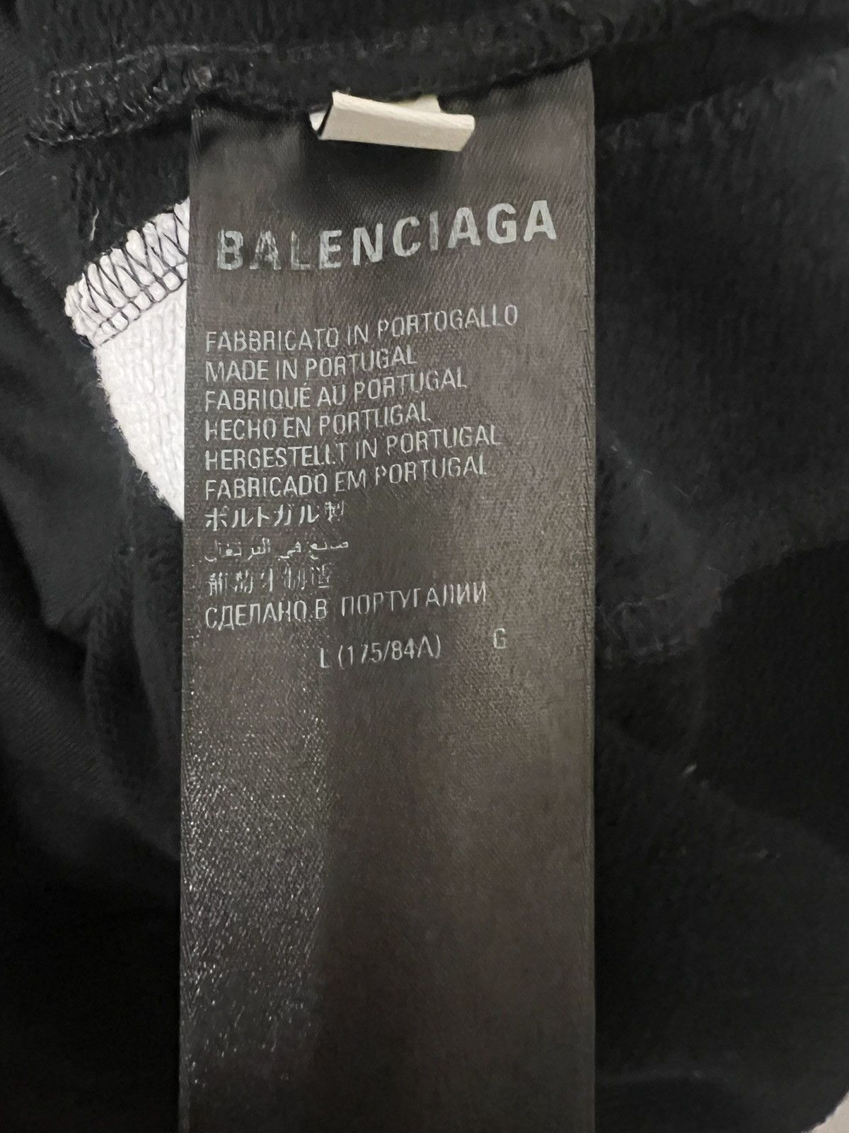 Balenciaga Balenciaga 3B White/Black Sweat Shorts Size US 38 / EU 54 - 5 Thumbnail