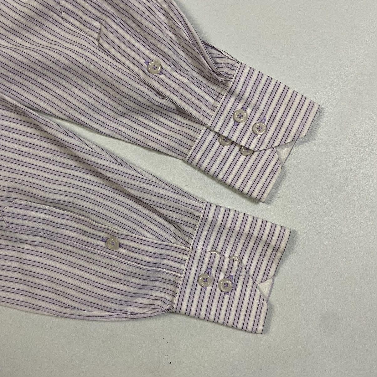 Yohji Yamamoto Y’Saccs Sacsny Stripe Button Up Size US M / EU 48-50 / 2 - 8 Thumbnail
