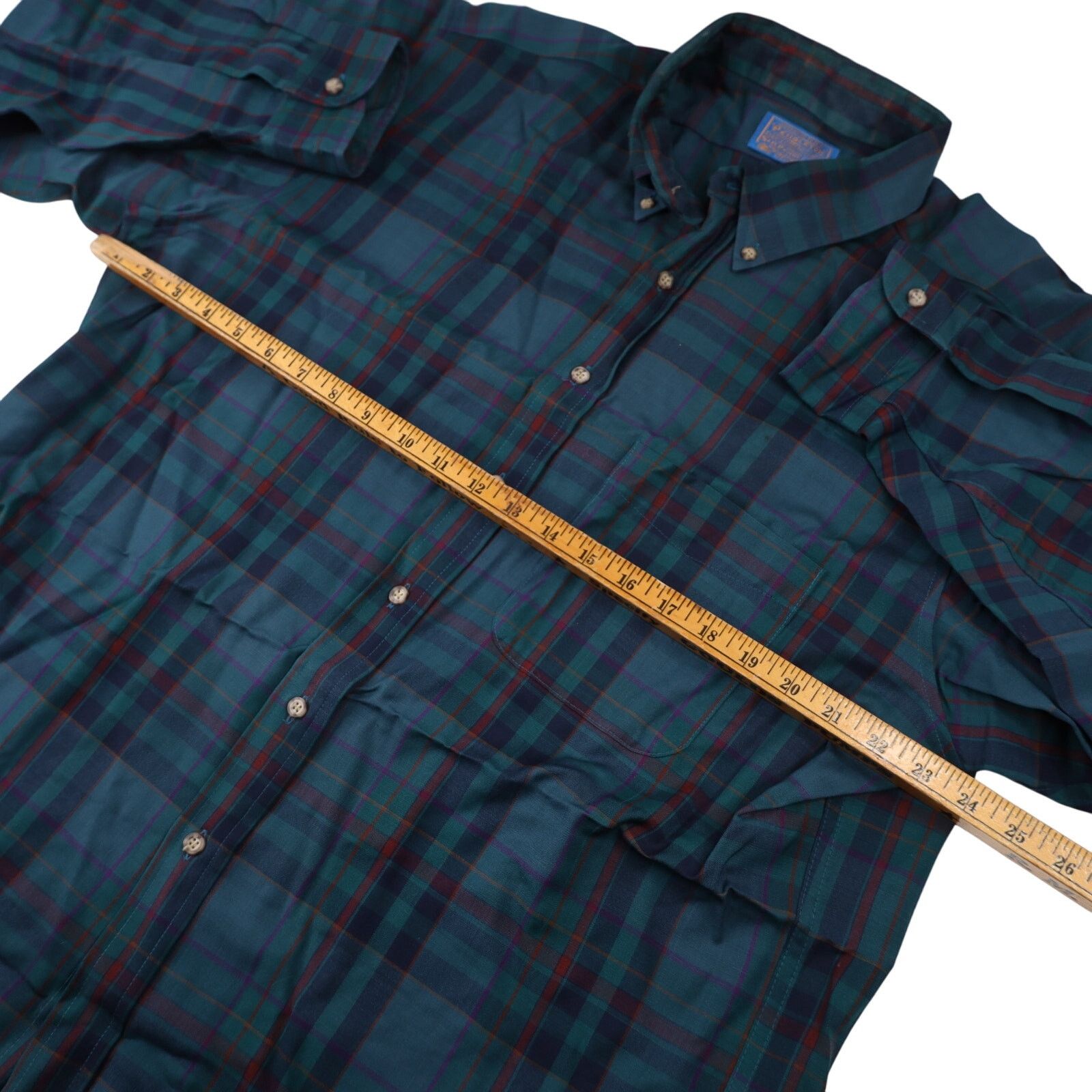 Pendleton × Vintage True Vintage Pendleton Sir Pendleton Fine Wool Dress Shirt Size US XL / EU 56 / 4 - 7 Thumbnail
