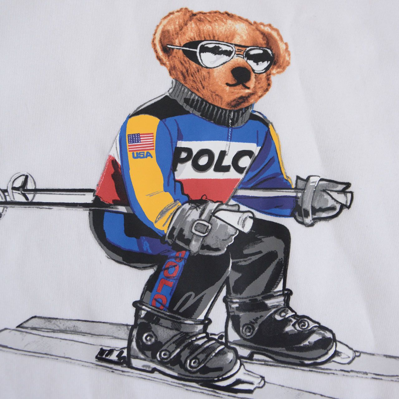 Polo Ralph Lauren Ralph Lauren Polo Bear Ski Graphic Sweatshirt Vintage Style Size US S / EU 44-46 / 1 - 9 Thumbnail