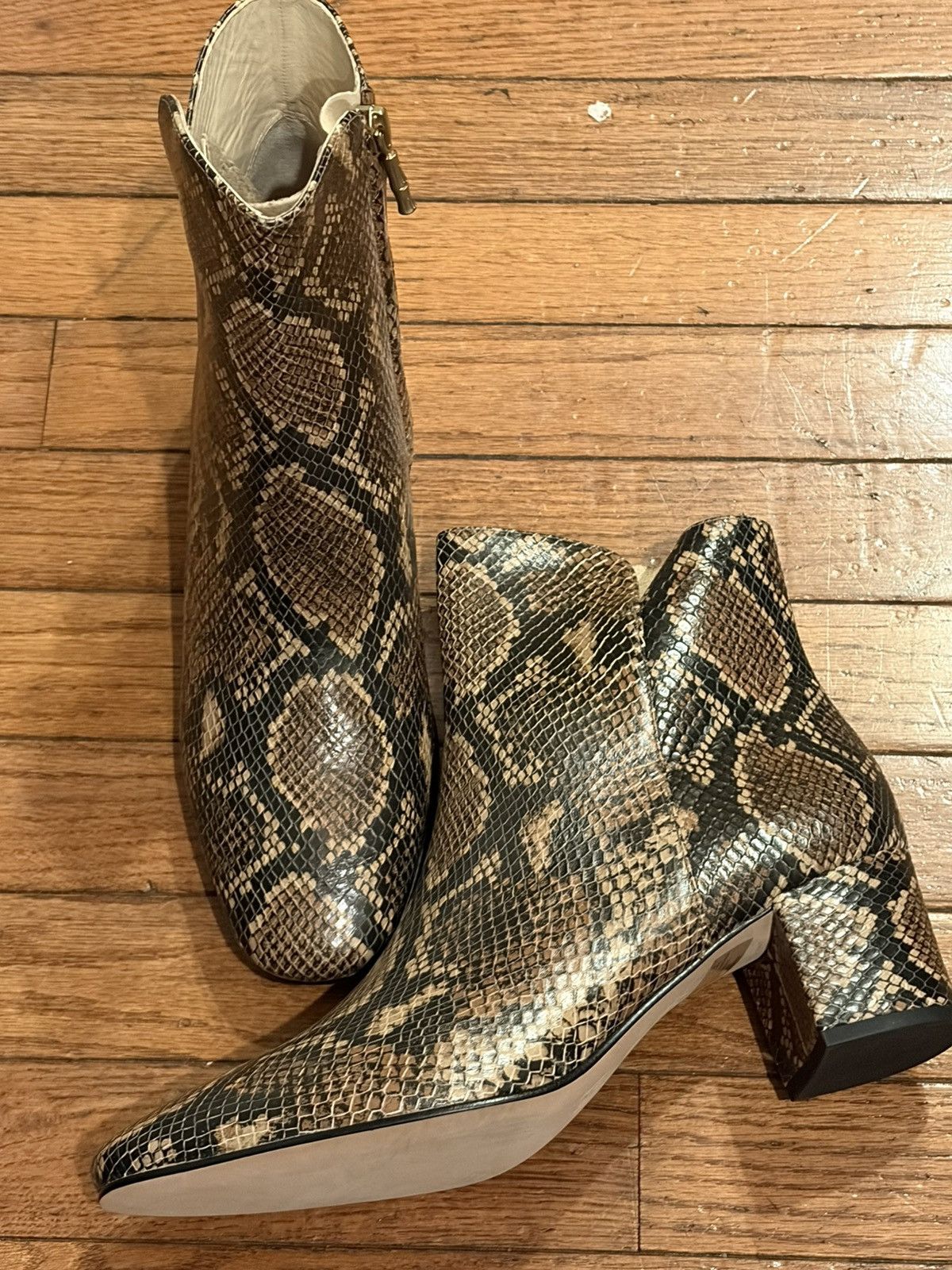 J.McLaughlin J Mclaughlin Boots 9..5 Aida Embossed Snake Skin Size US 9.5 / IT 39.5 - 1 Thumbnail