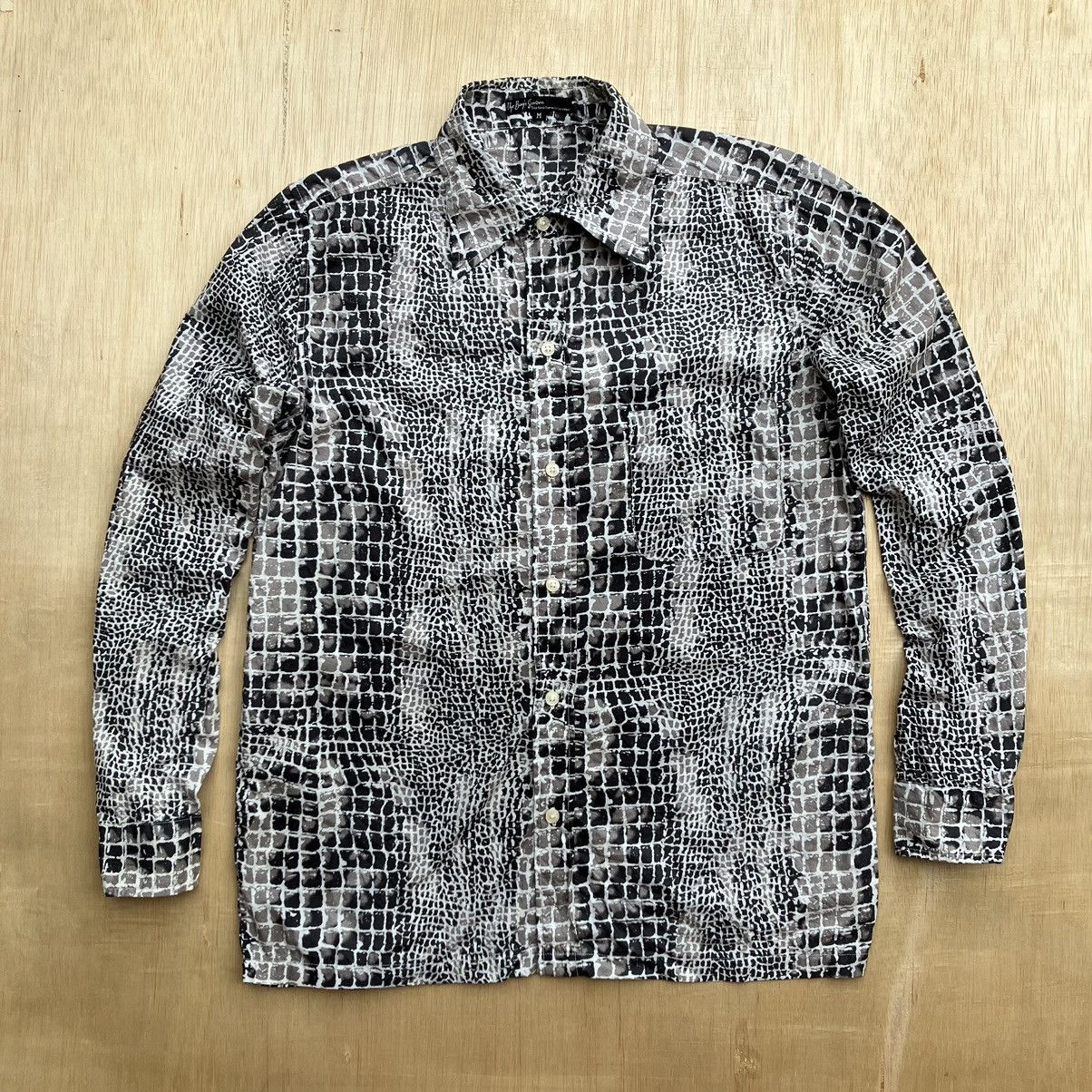 Japanese Brand × Vintage THE BAYS GARDEN SNANE SKIN PATTERN Size US M / EU 48-50 / 2 - 1 Thumbnail