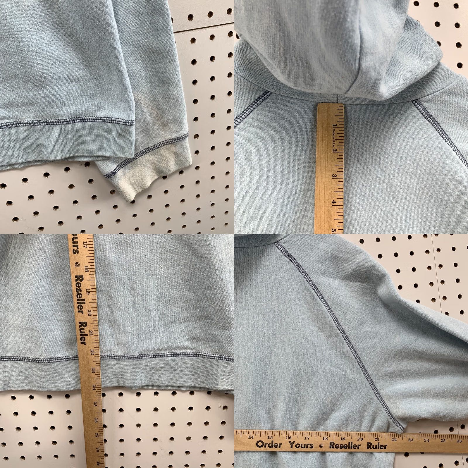 Nike VINTAGE Nike Athletics Hooded Sweatshirt Blue Women’s XL Pullover Y2K Size XL / US 12-14 / IT 48-50 - 9 Thumbnail