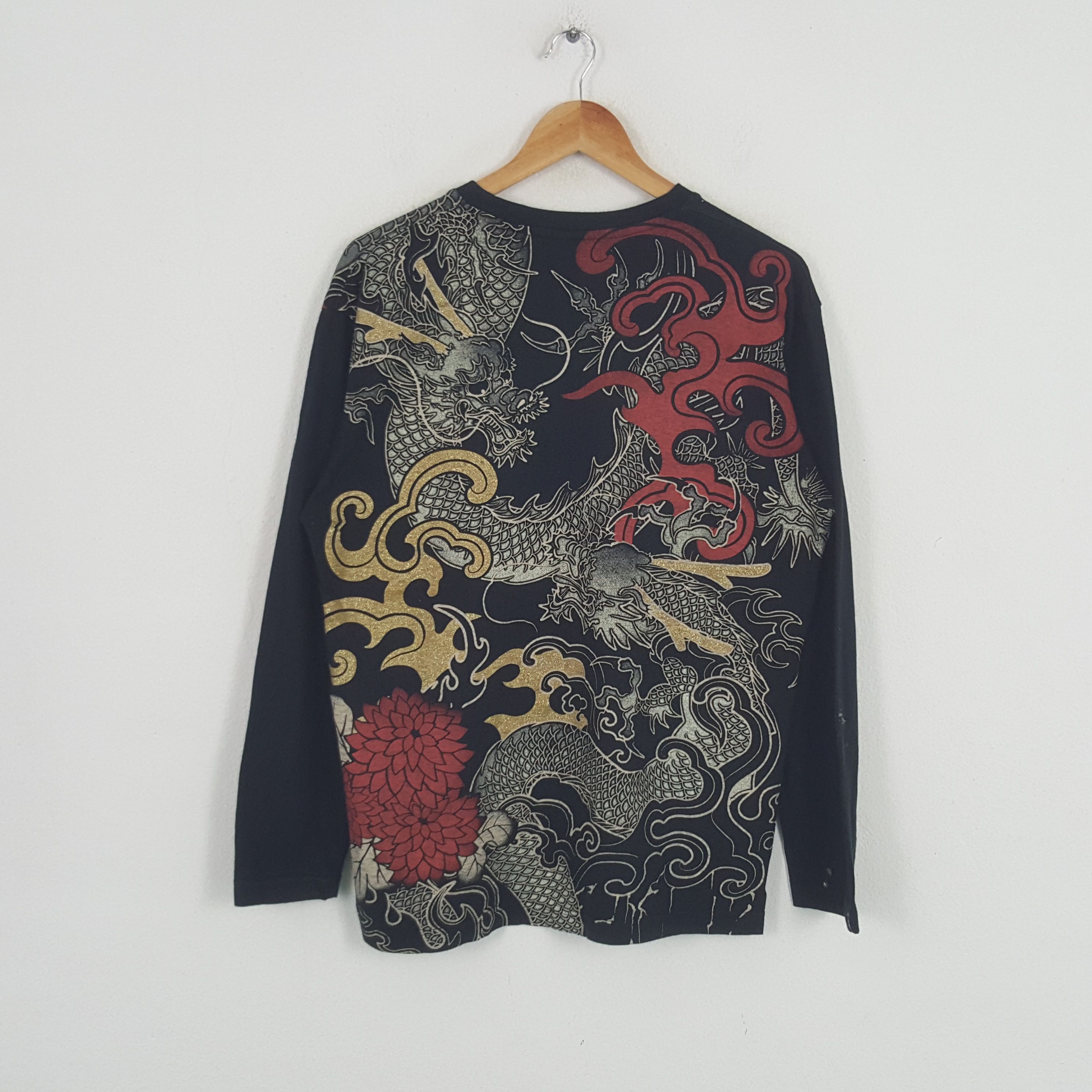 Japanese Brand × Vintage Vintage Strange Heaven Japanese Brand Long Sleeve Tshirt Size US L / EU 52-54 / 3 - 1 Thumbnail
