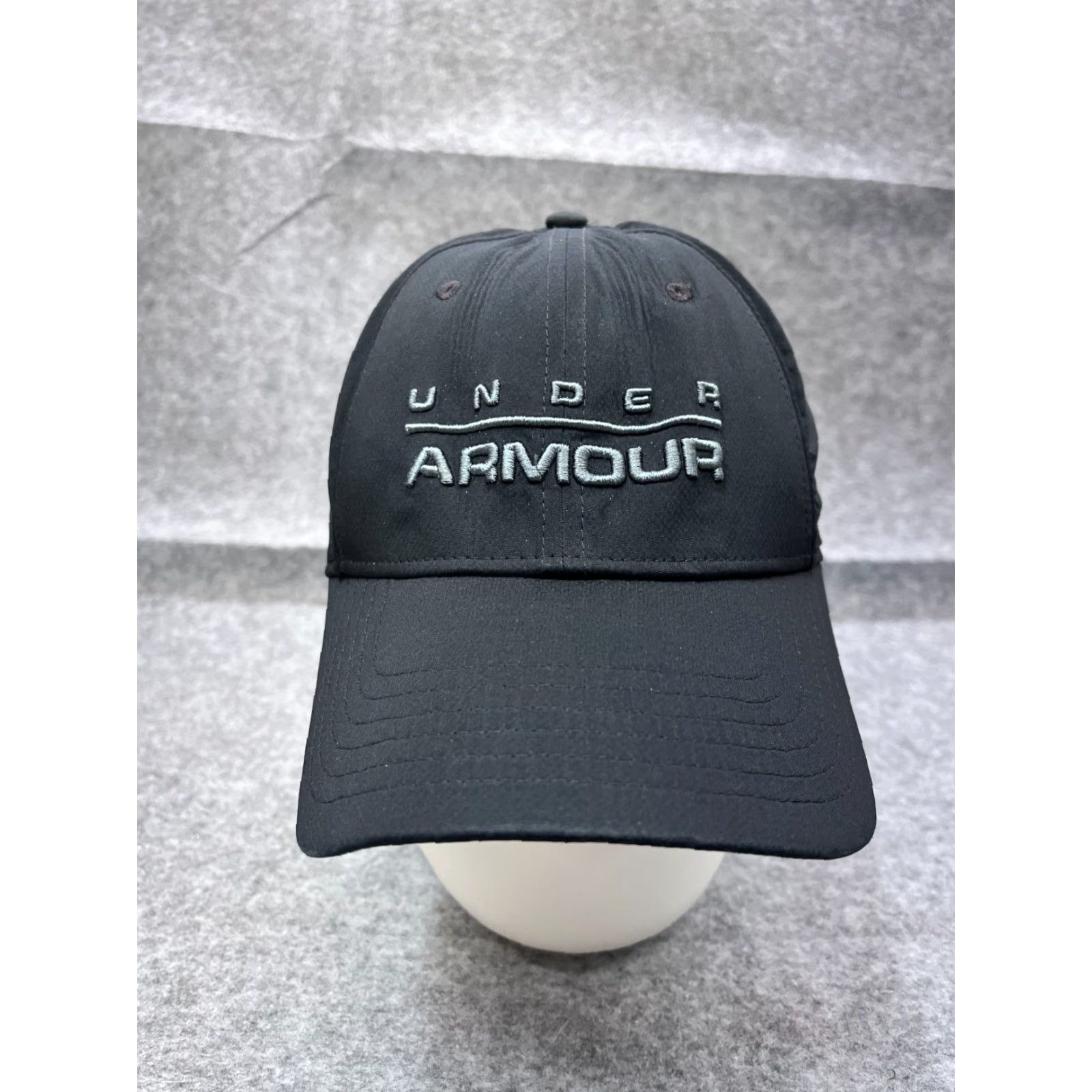 Under Armour Under Armour Hat Cap Fitted Adult XL Black 100% Polyester Classic Fit Hat/Cap Mens Adult XL Black 100% Polyester Baseball Cap Under Armour Size ONE SIZE - 2 Thumbnail