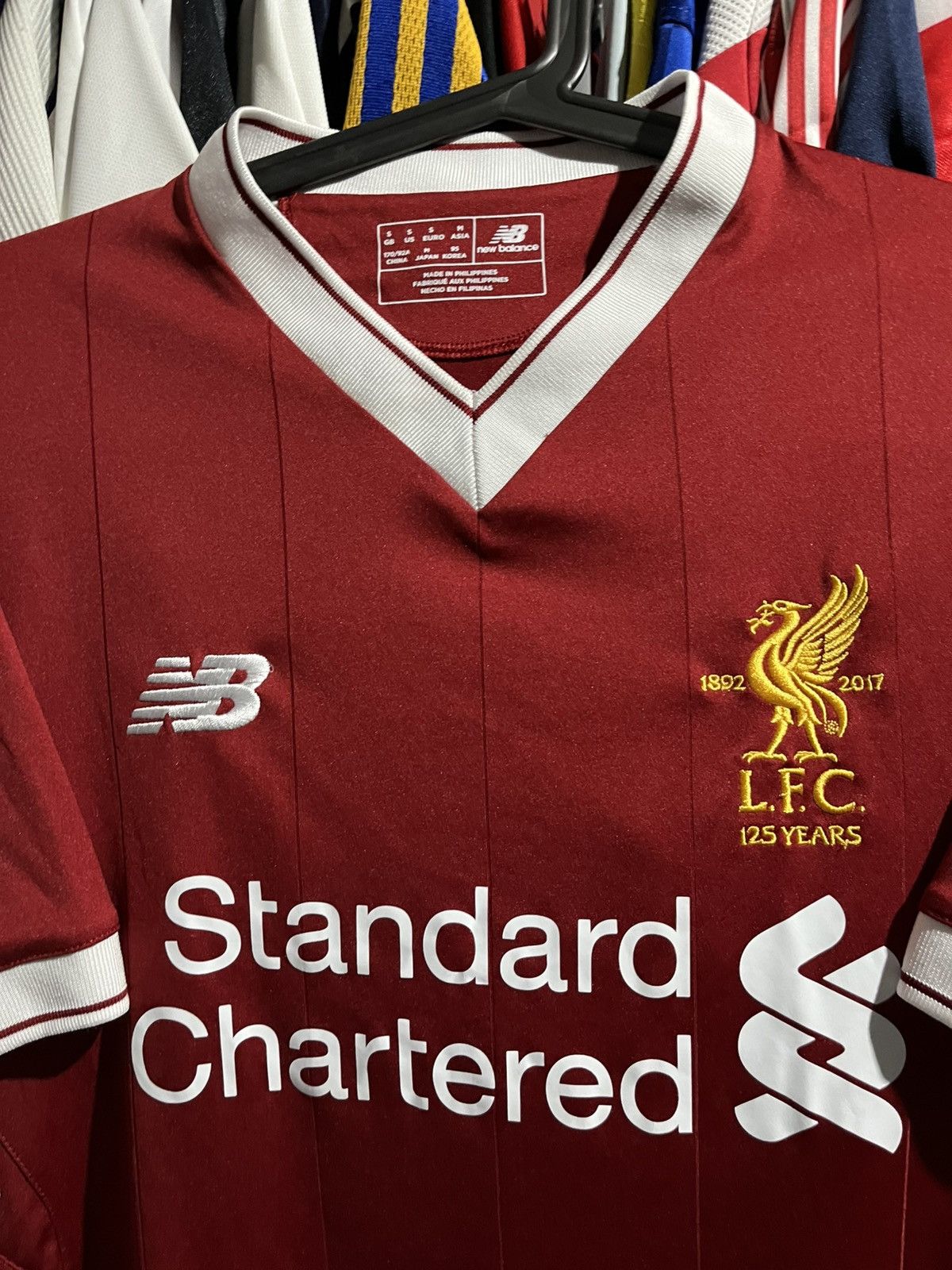 New Balance New Balance Liverpool 2017/18 Home Soccer Jersey Size US S / EU 44-46 / 1 - 3 Thumbnail