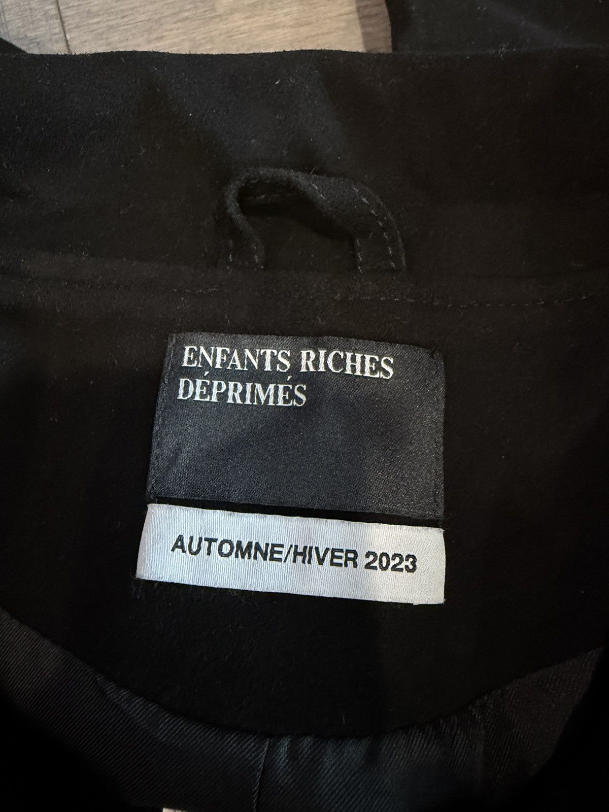 Enfants Riches Deprimes ENFANTS RICHES DÉPRIMÉS Suede Leather Western Jacket Jacket Size US XXL / EU 58 / 5 - 3 Thumbnail