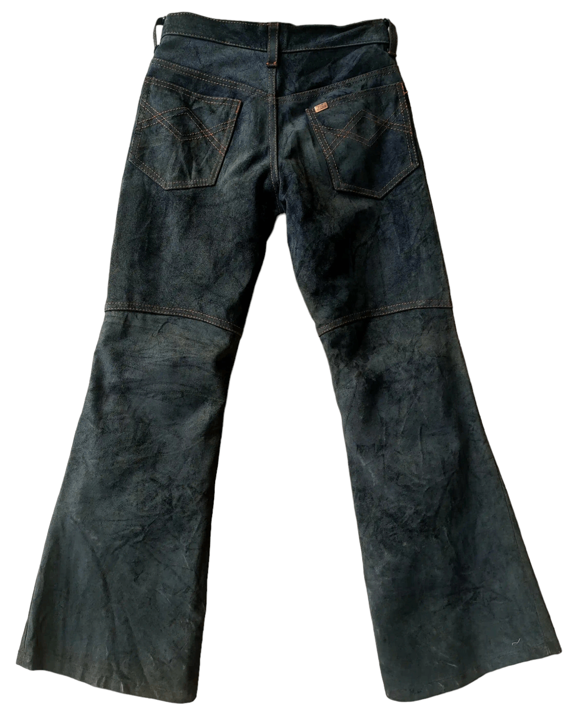 Genuine Leather NAP Leather Flare Pant Size US 29 - 2 Thumbnail