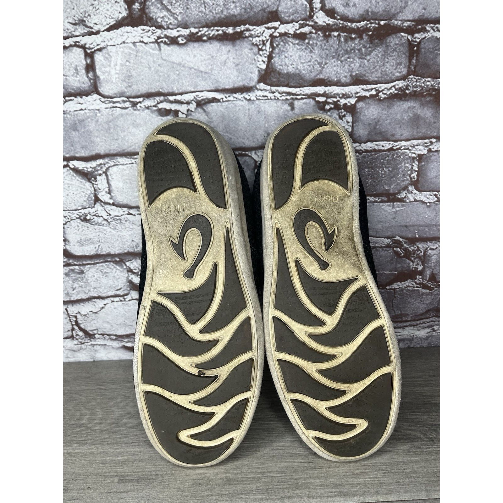 Olukai OLUKAI Alapa Li Black Textile Lace Up Athletic Sneakers Shoe Size US 12 / EU 45 - 17 Thumbnail
