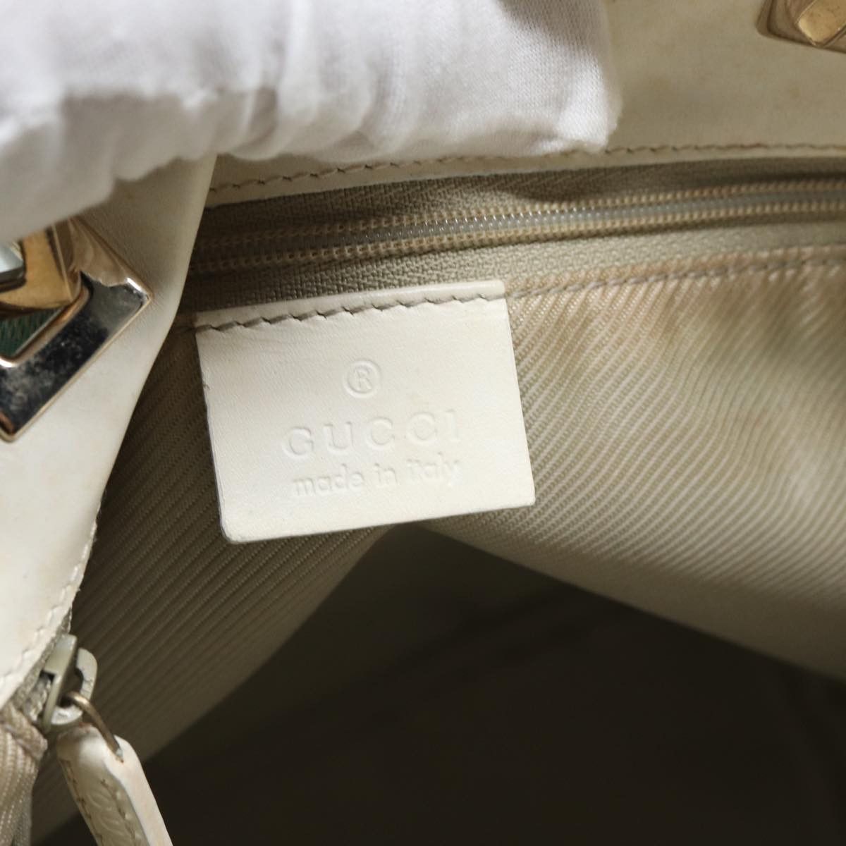 Gucci GUCCI GG Canvas Shoulder Bag Blue White 002 002 Size ONE SIZE - 16 Thumbnail