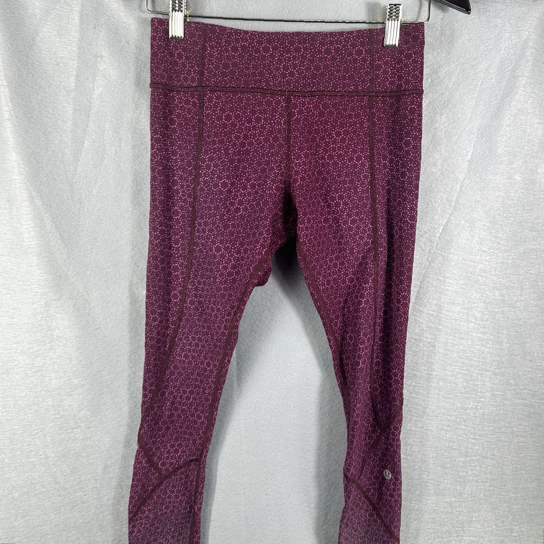 Lululemon Lululemon Athletica Mid Rise Tight Pants Womens 6 Pink Purple Yoga Jogging Size 28" / US 6 / IT 42 - 2 Thumbnail
