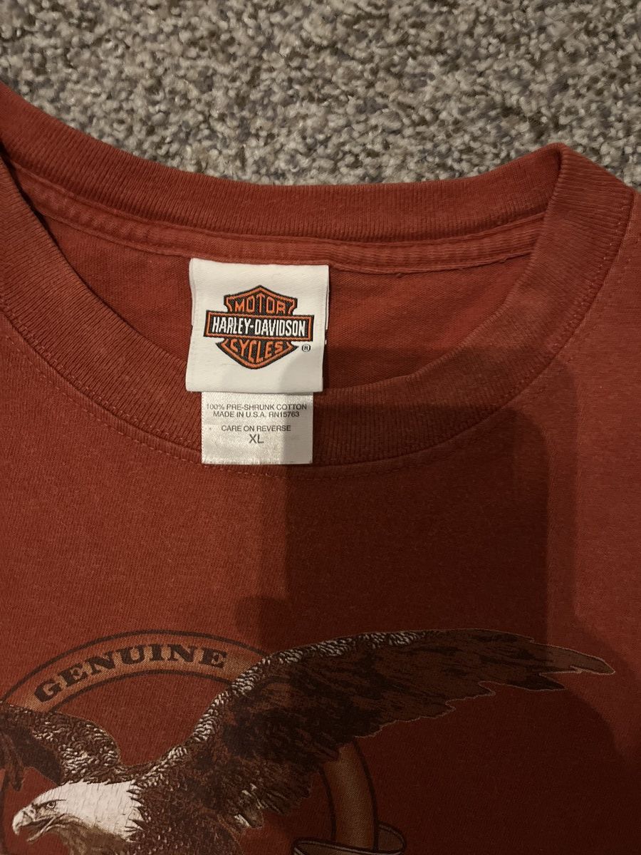 Vintage Vintage Harley Davidson St. Cloud MN Shirt Size US XL / EU 56 / 4 - 3 Thumbnail