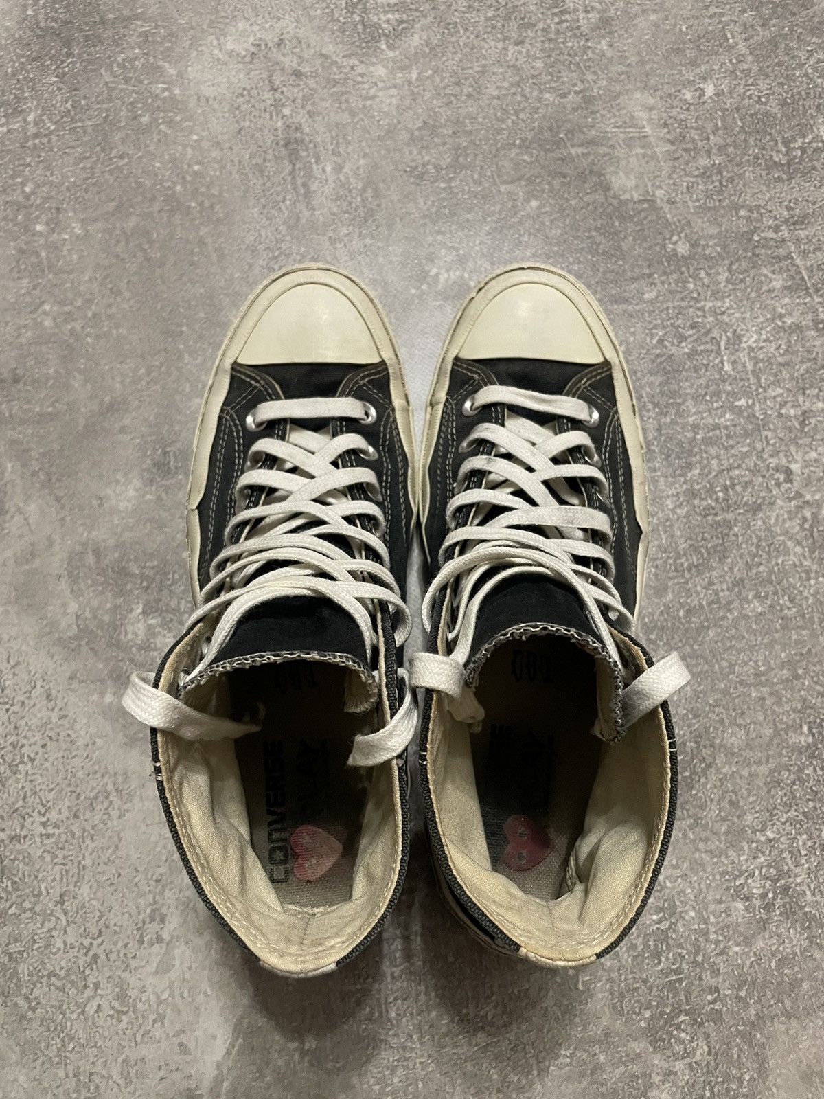 CDG by Comme des Garcons × Comme des Garcons × Converse Comme Des Garcons CDG PLAY x Converse Chuck Taylor High 42.5 Size US 9 / EU 42 - 7 Thumbnail