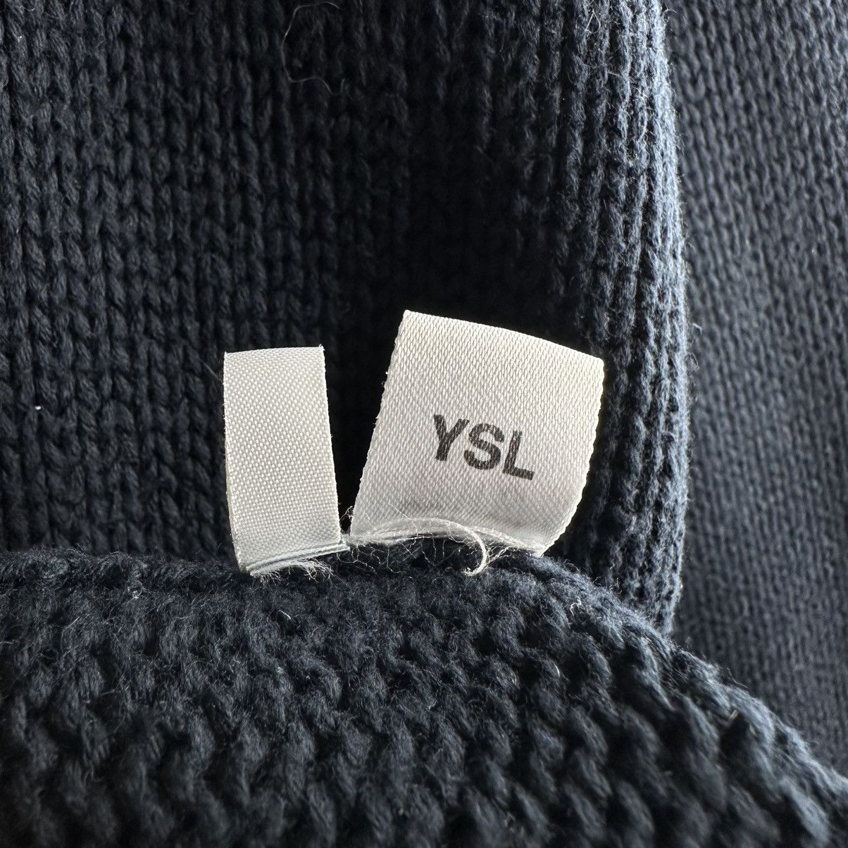 Saint Laurent Paris YSL Saint Laurent Jeans Vintage Sweater Exclusive Rare Paris Size US XL / EU 56 / 4 - 7 Thumbnail