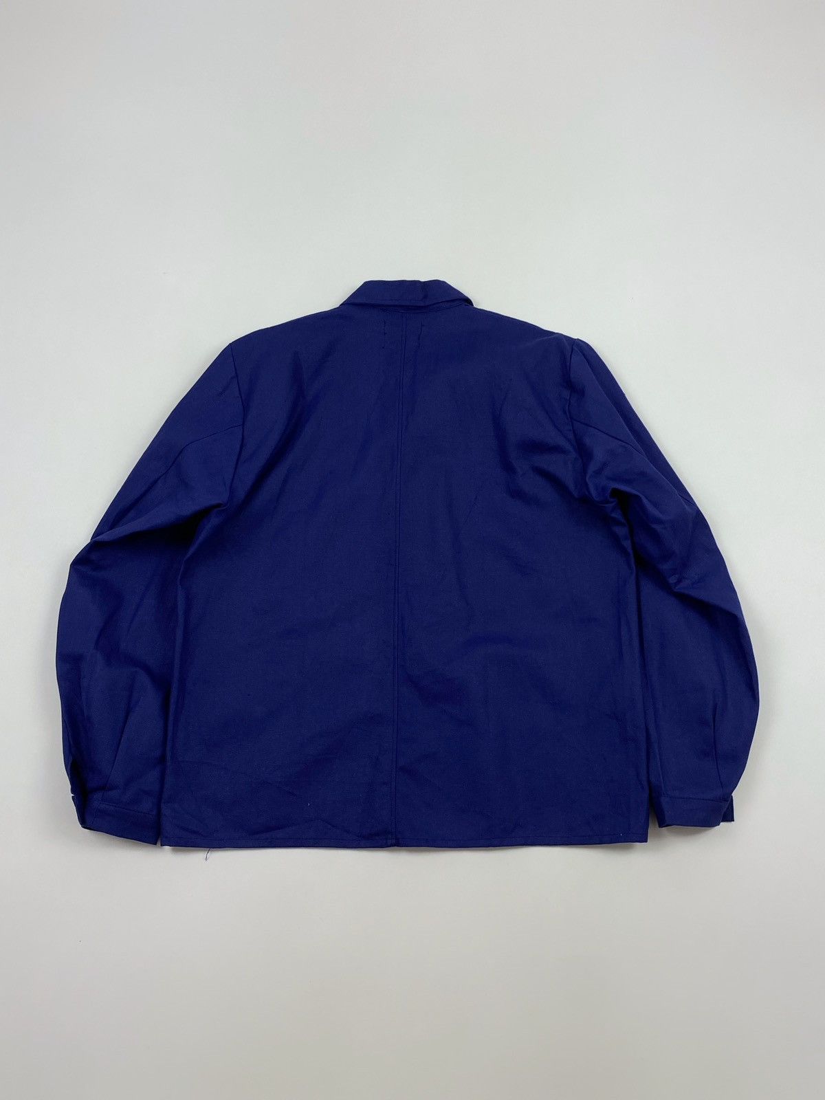 Vintage 70’s Vintage Echt Hydronblau Sanfor Boxy Work Jacket Size US M / EU 48-50 / 2 - 7 Thumbnail