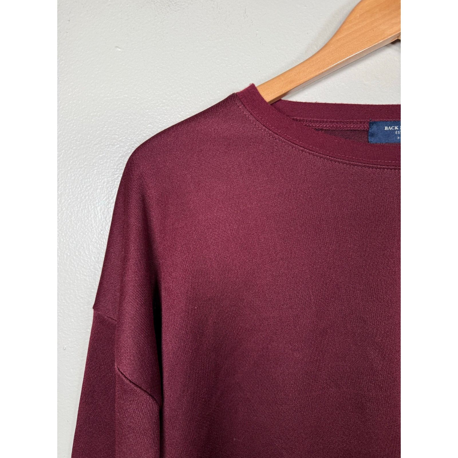 Japanese Brand Back Number Japan Long Sleeve Boxy Crewneck XL Size US XL / EU 56 / 4 - 4 Thumbnail