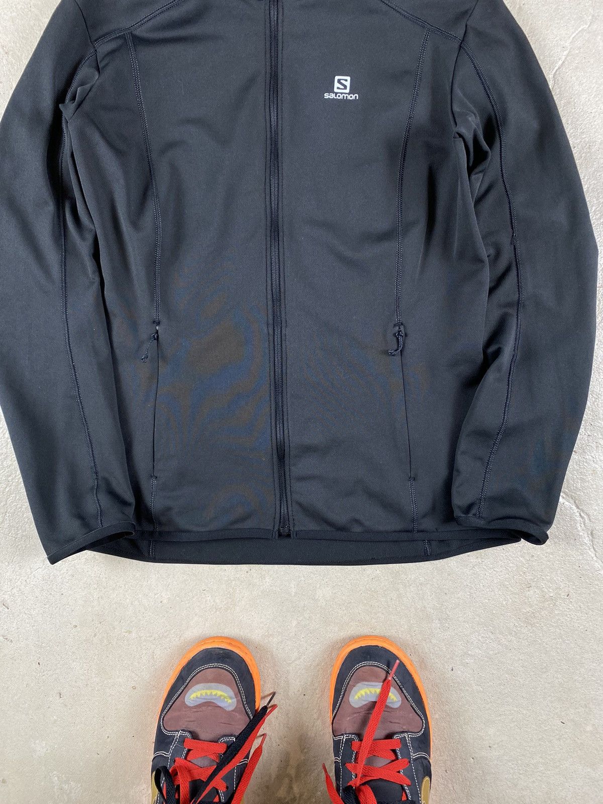 Salomon Vintage 2000’s Salomon Longsleeve Sweatshirt Gorpcore Hype Size M / US 6-8 / IT 42-44 - 4 Thumbnail