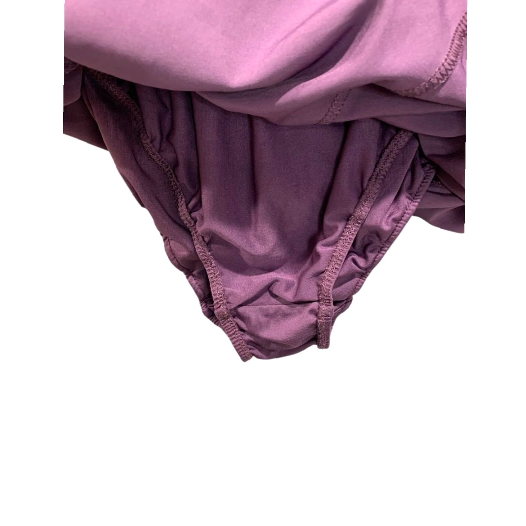 Vintage Sunzel Purple Womens Running Shorts Undershorts Zip Pocket Size 6 Size 28" / US 6 / IT 42 - 4 Thumbnail
