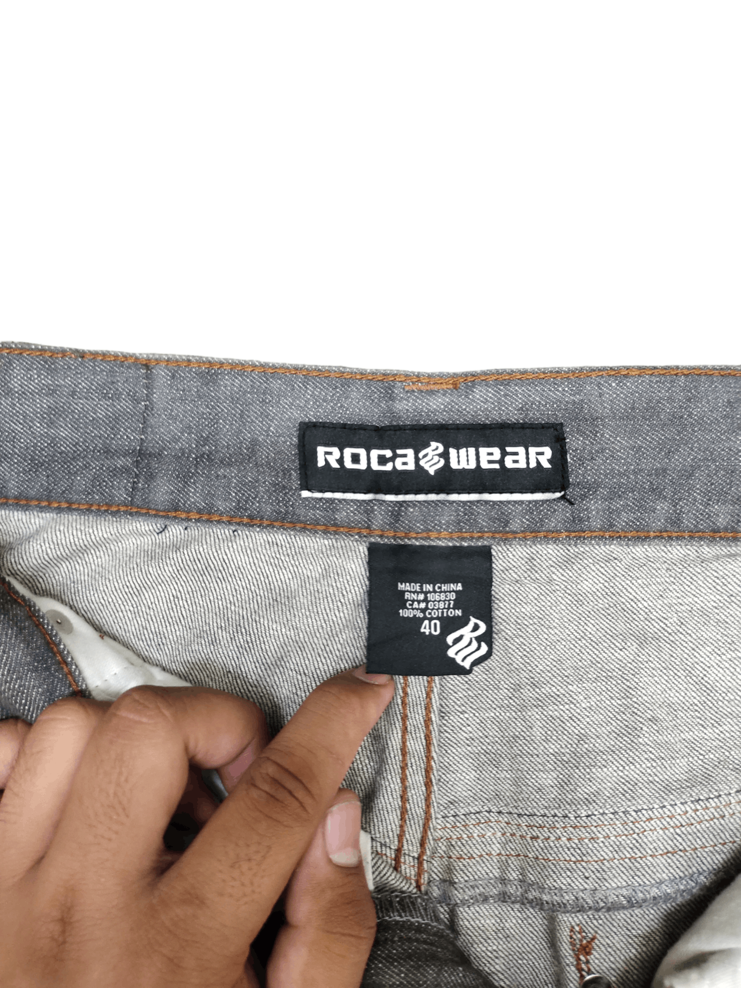 Rocawear Baggy Jeans Rocawear Denim Wide Loose Y2k Streetwear Jnco Size US 40 / EU 56 - 16 Thumbnail