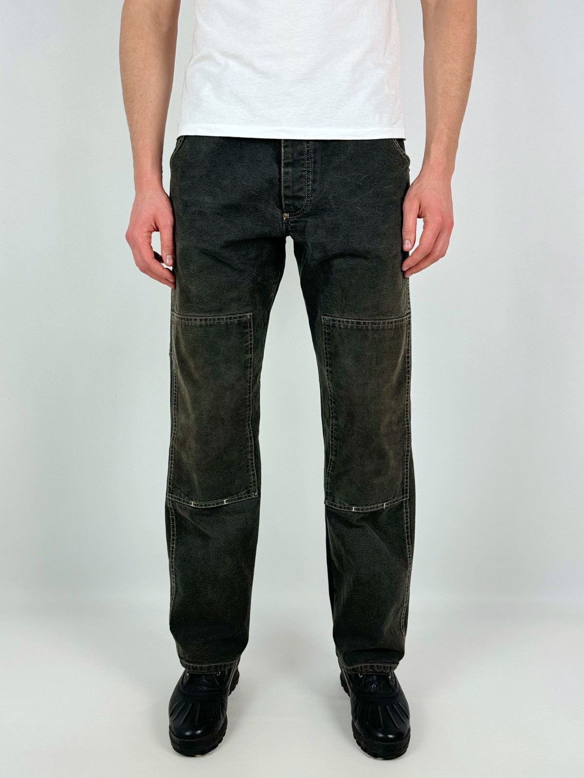 G-Star Vintage Faded G-Star Double Knee Workwear Pants Size US 31 - 1 Thumbnail