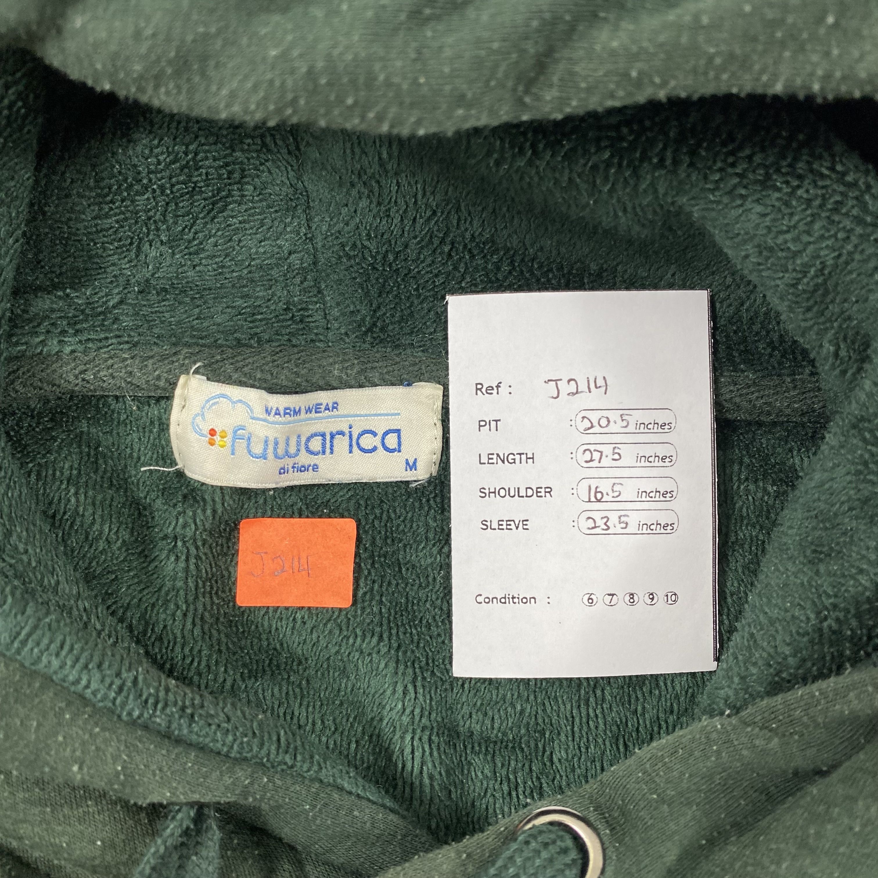 Japanese Brand Vintage Fuwarica Specific Hoodie Jacket- J214 Size US M / EU 48-50 / 2 - 4 Thumbnail