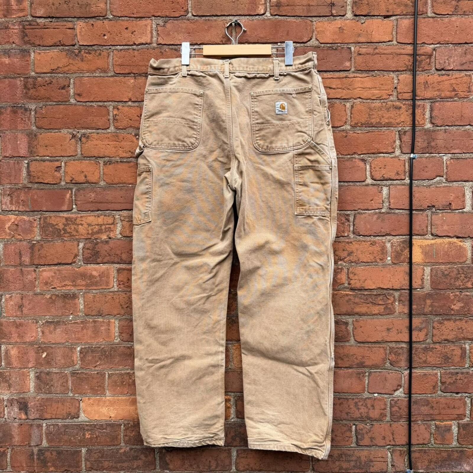 Carhartt vintage carhartt double knee jeans 36x30 Size US 36 / EU 52 - 4 Thumbnail