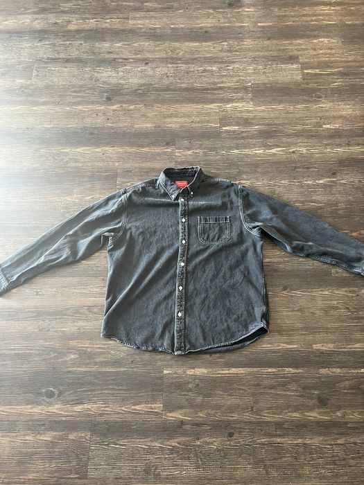 Supreme Supreme appliqué denim shirt | Grailed