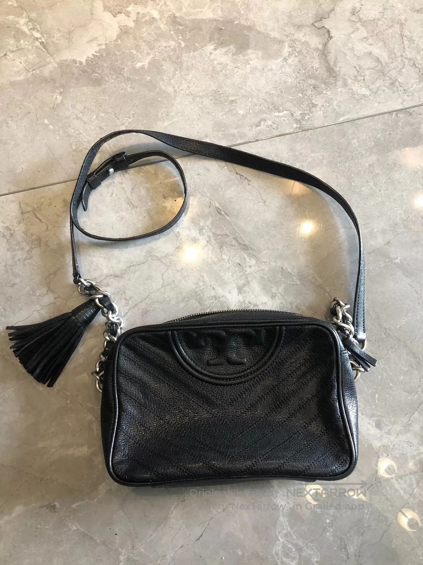 Tory Burch Tory Burch Fringe Leather Camera Bag. Size ONE SIZE - 1 Thumbnail