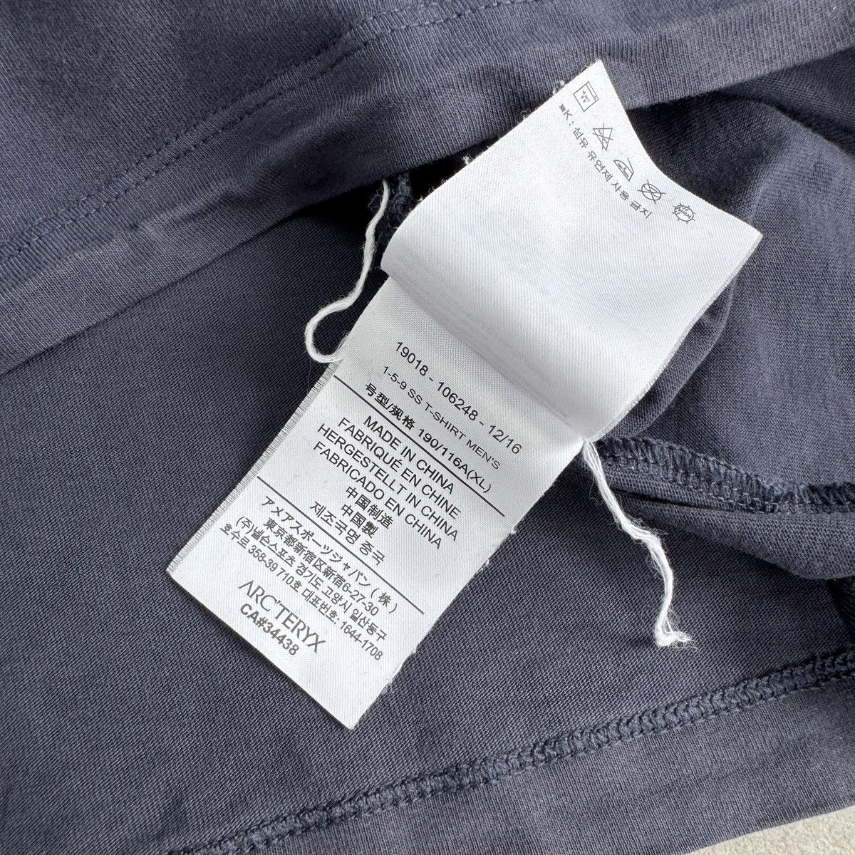 Arc'teryx Arc'teryx Arcteryx 1-5-9 SS T-Shirt Men Y2K Outdoor Size XL Size US XL / EU 56 / 4 - 13 Thumbnail