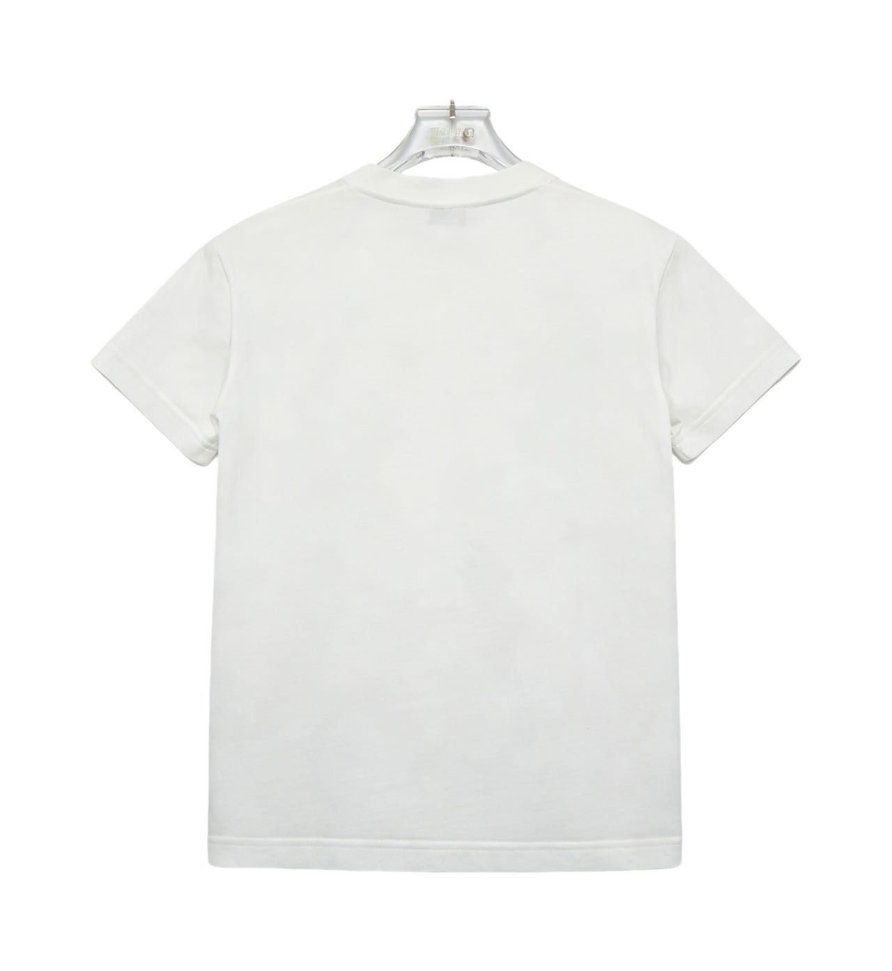Balenciaga Balenciaga Cotton Crew Neck Regular Fit T-shirt K26WX Size S / US 4 / IT 40 - 2 Thumbnail