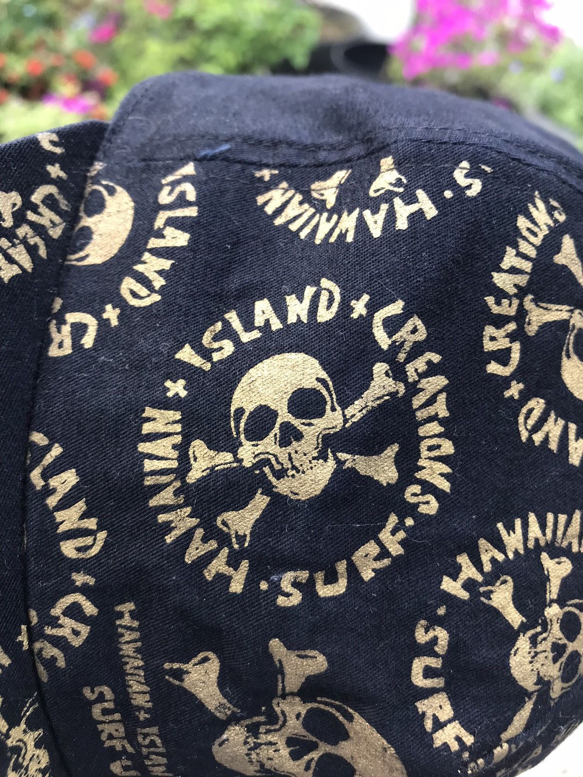 Japanese Brand VTG HIC HAWAIIAN ISLAND CREATIONS SURF CAP HAT 🇯🇵 Size ONE SIZE - 6 Thumbnail
