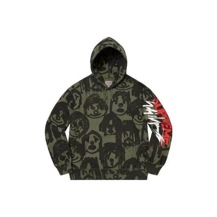 Supreme Supreme x Yohji Yamamoto Hooded Sweatshirt 0079 Size US XL / EU 56 / 4 - 1 Thumbnail