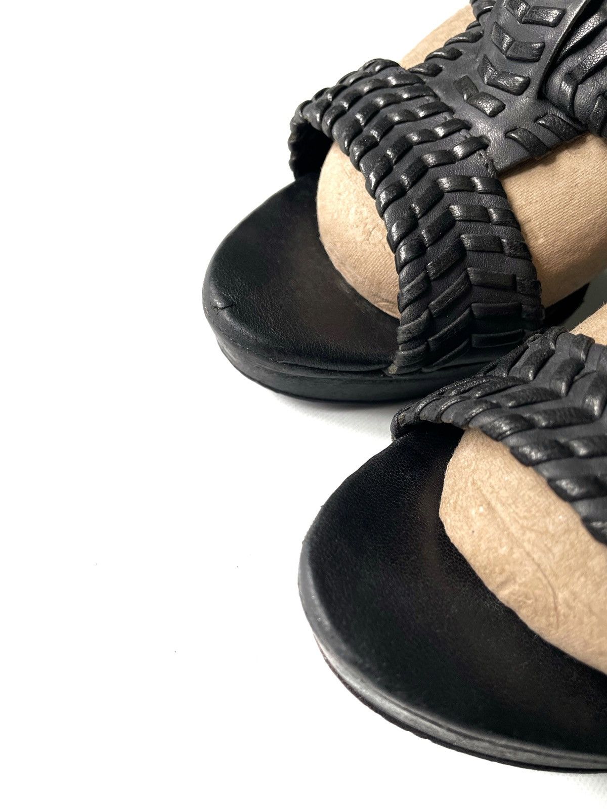 Allsaints Women's Leather Sandals Heels AllSaints Spitalfields Size 39 Size US 9 / IT 39 - 5 Thumbnail