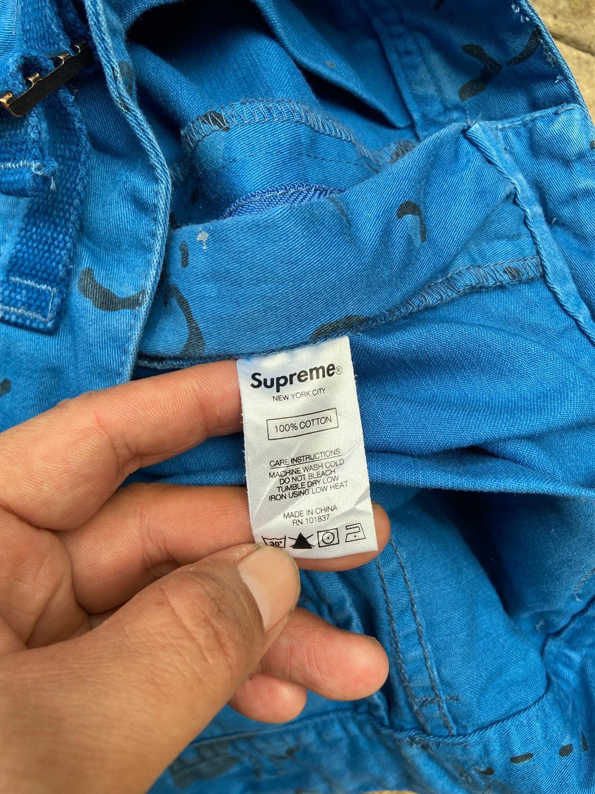 Supreme Supreme overdyed camo cargo short | Grailed