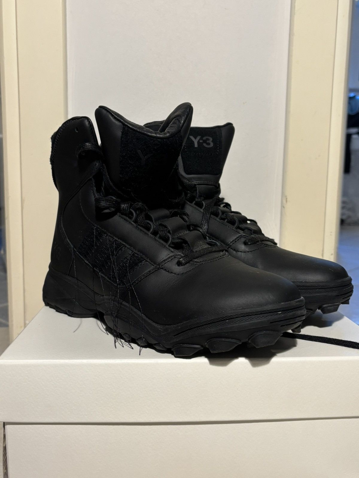Adidas × Y-3 ADIDAS Y-3 GSG9 BLACK BOOTS Size US 7 / IT 37 - 1 Thumbnail