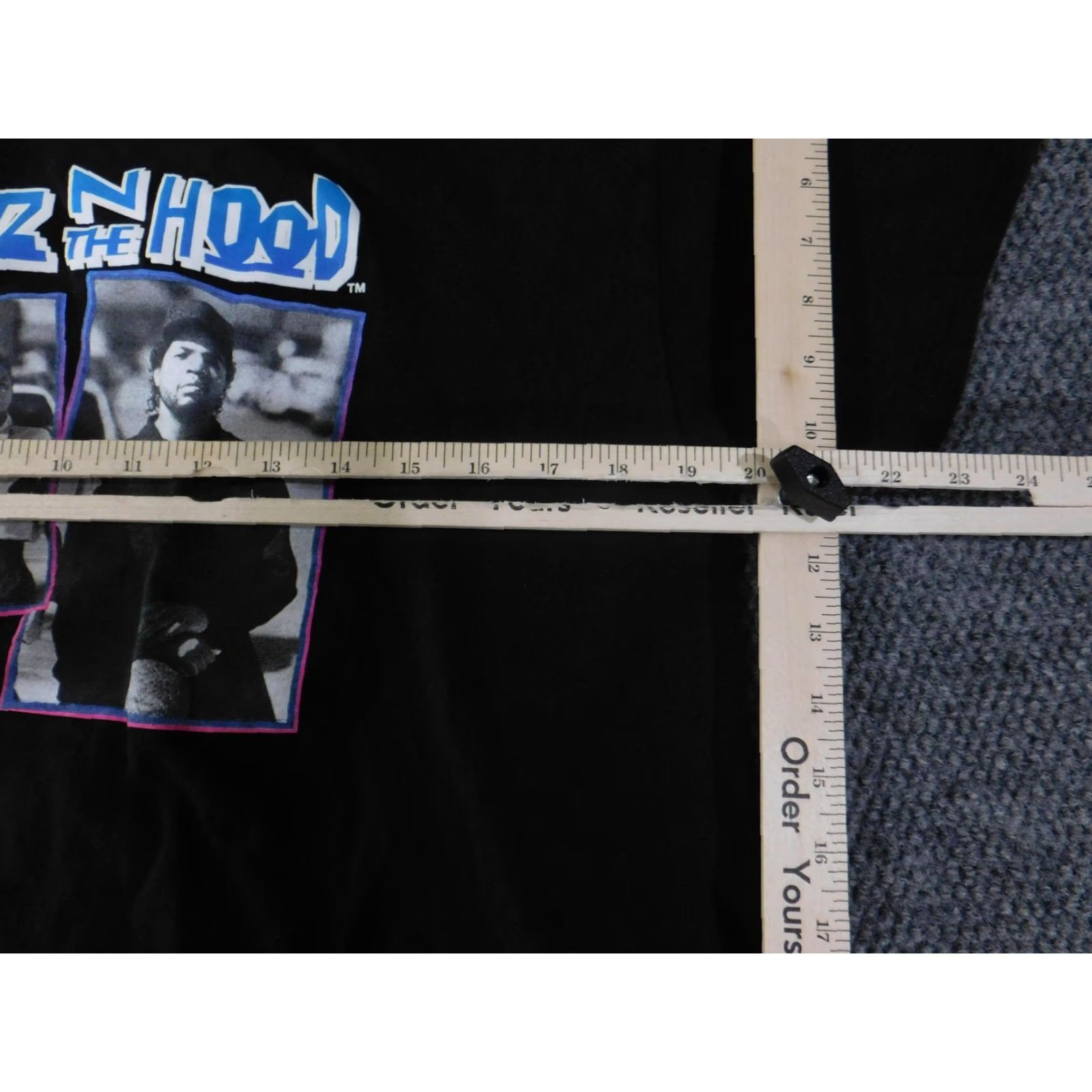 Vintage VINTAGE Cross Colours Boyz N The Hood Shirt Mens Large Black Graphic Tee Hip Hop Movie Girls Size US L / EU 52-54 / 3 - 6 Thumbnail