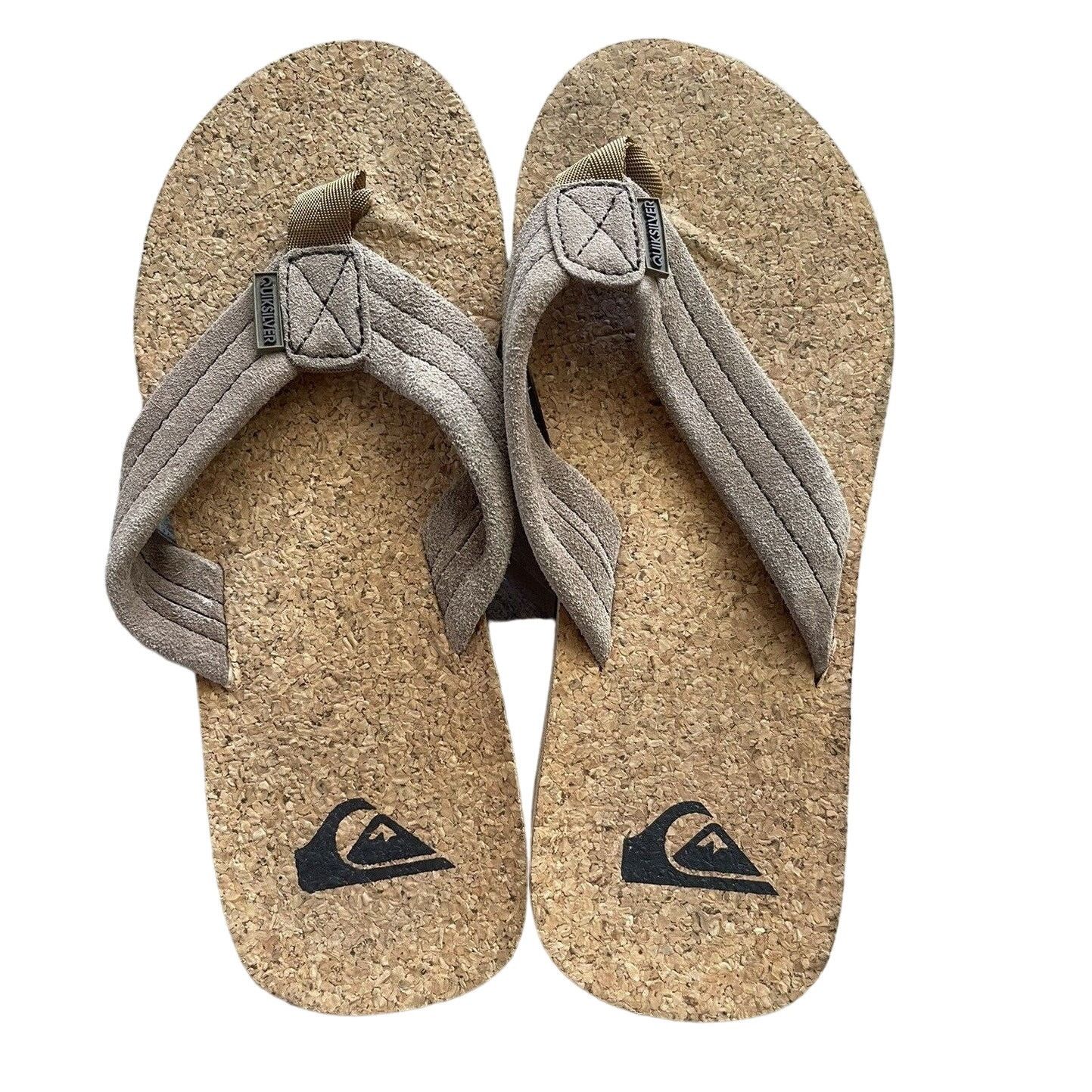 Quiksilver Quicksilver Mens Flip Flops Size 6 Carver Cork Size US 6 / EU 39 - 1 Thumbnail