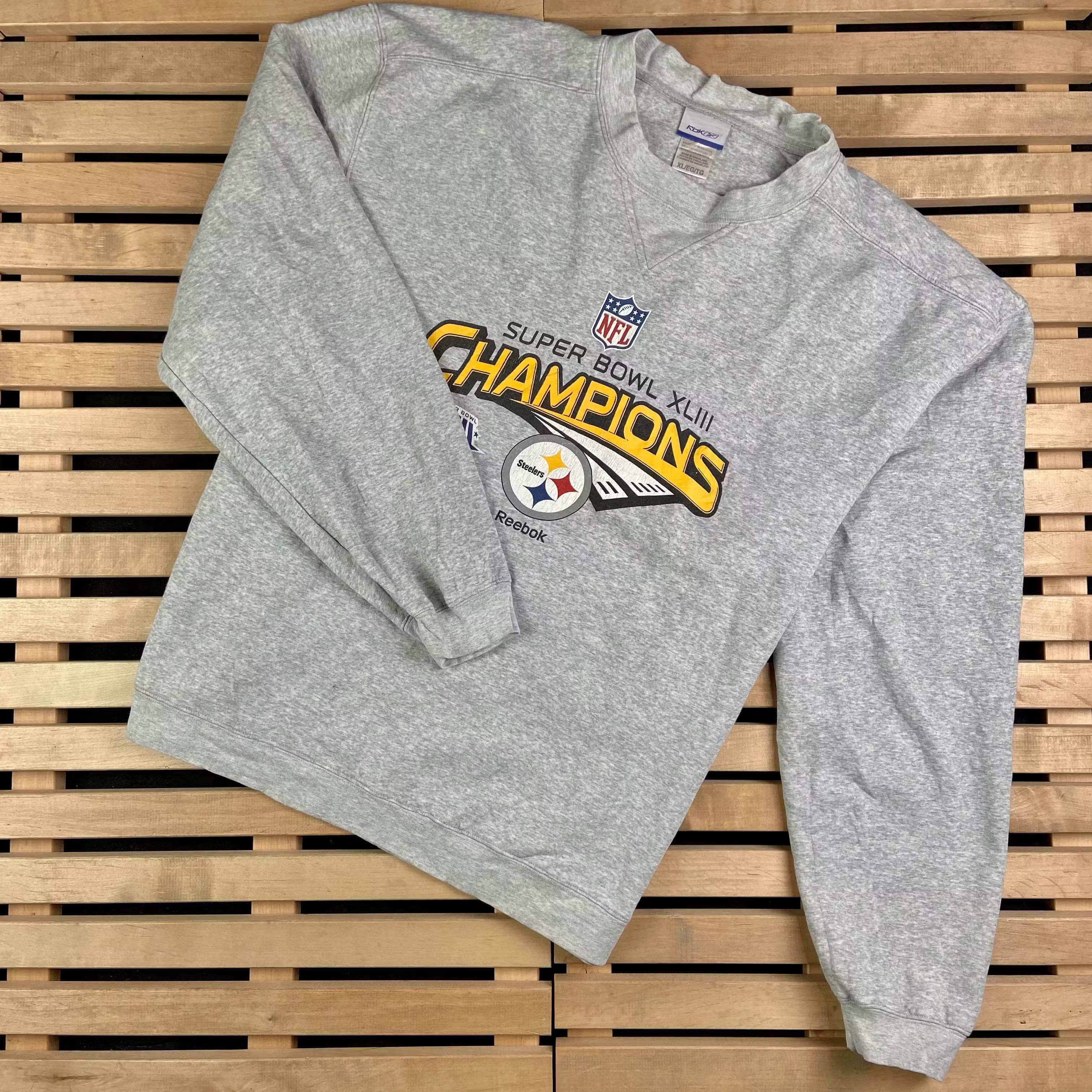 NFL × Reebok × Vintage Mens Sweatshirt Reebok Champions NFL Vintage Size XL Size US XL / EU 56 / 4 - 1 Thumbnail