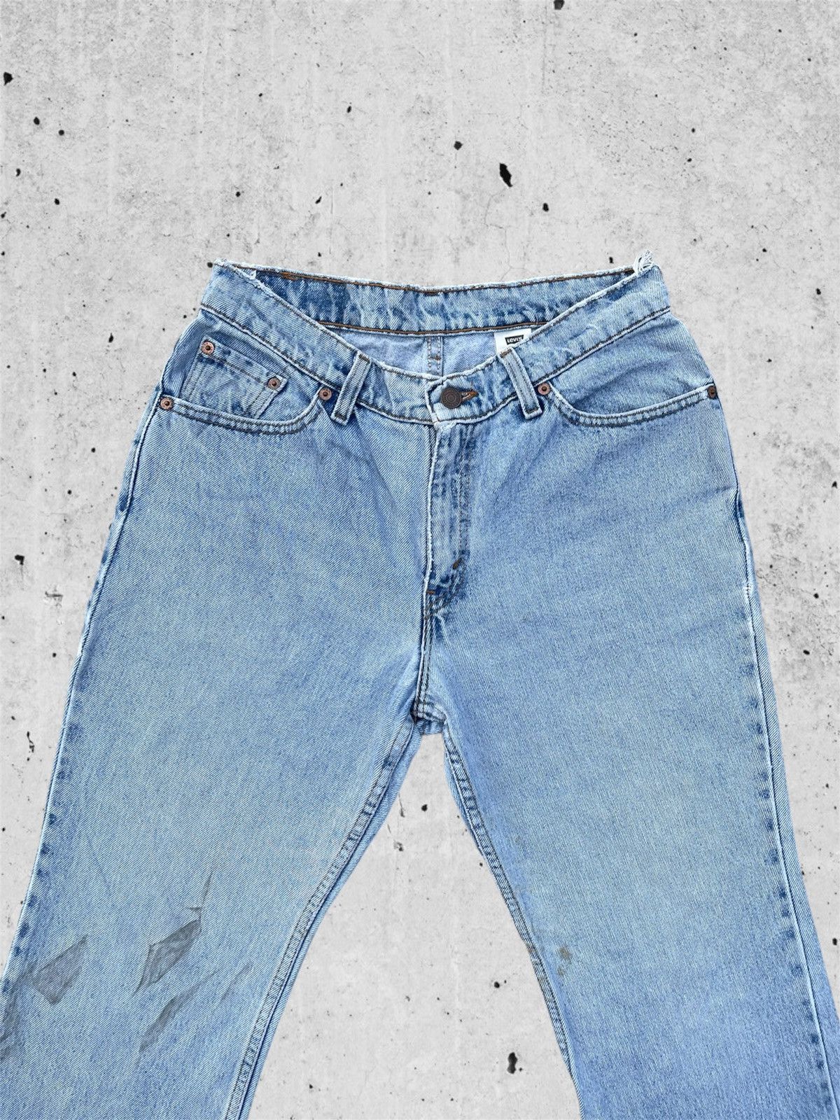 Jean × Levi's 🔥 Levi's 517 Boot Cut Distressed Denim W29🔥 Size US 29 - 3 Thumbnail