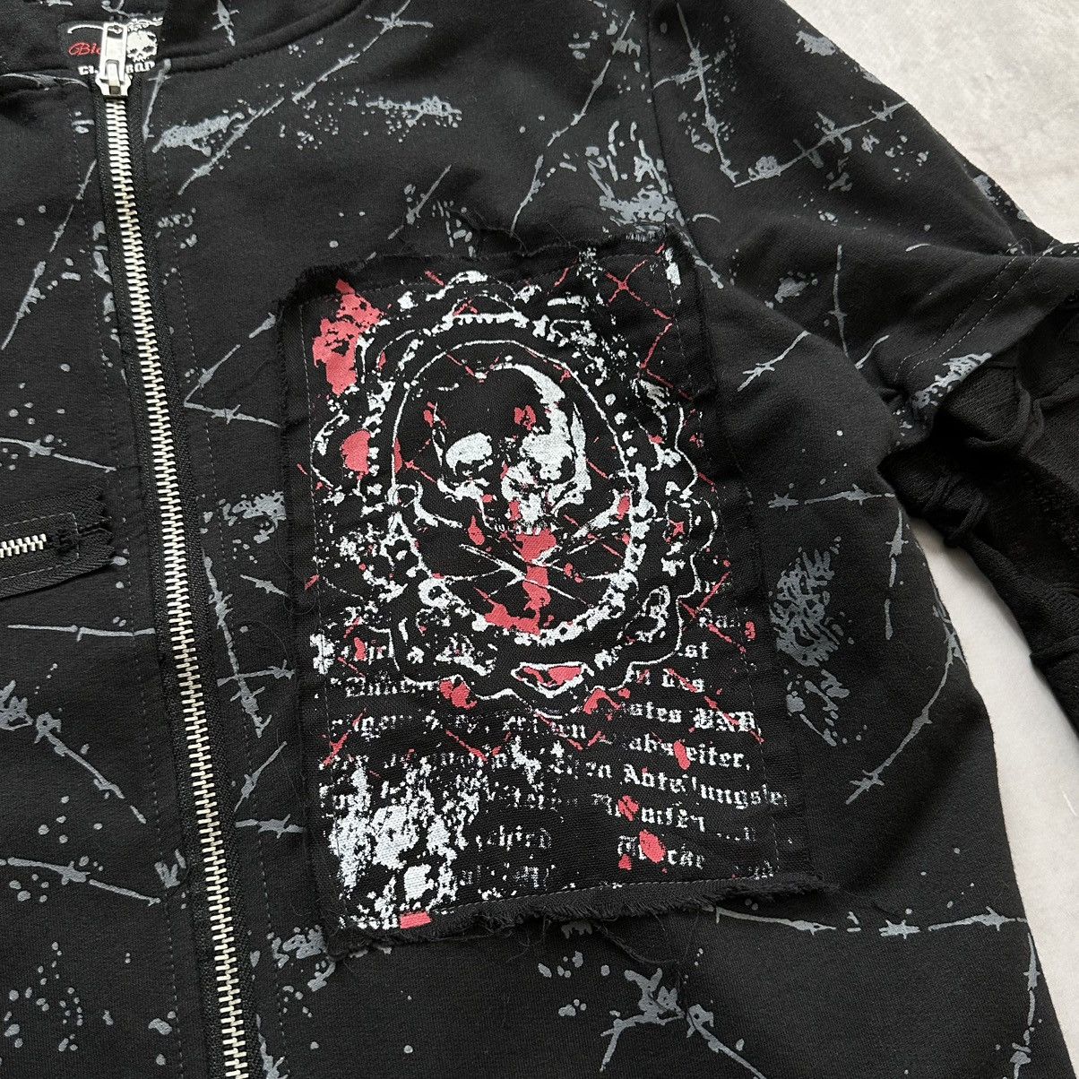 Hysteric Glamour × Undercover Punk Bondage Tripp NYC Impala Style Zip Hoodie Mesh Sleeves Size US S / EU 44-46 / 1 - 9 Thumbnail