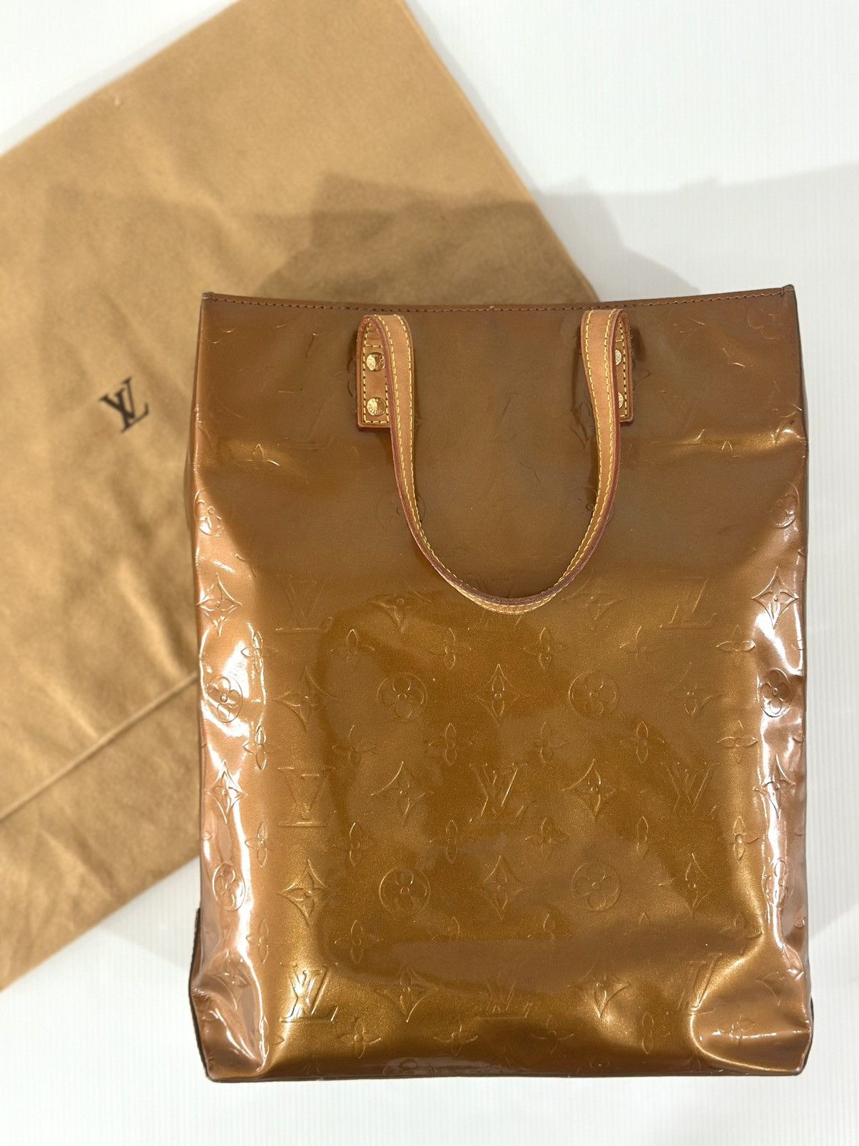 Louis Vuitton Louis Vuitton 2002 READE MM Tote Size ONE SIZE - 7 Thumbnail