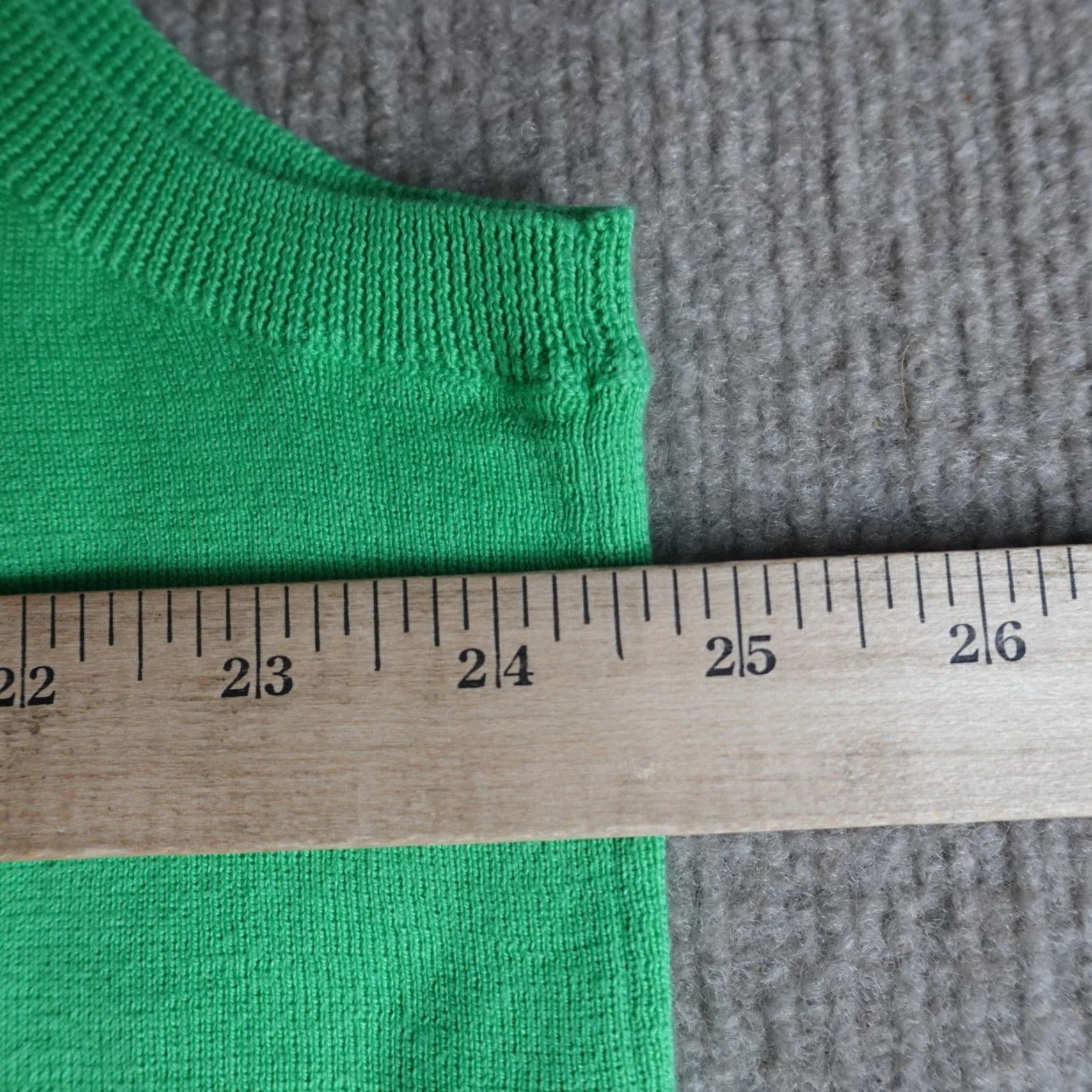 Polo Ralph Lauren Polo Ralph Lauren Sweater Vest XLT Green Solid V-Neck Pima Preppy Sleeveless Knit Men Vest Size US XL / EU 56 / 4 - 4 Thumbnail