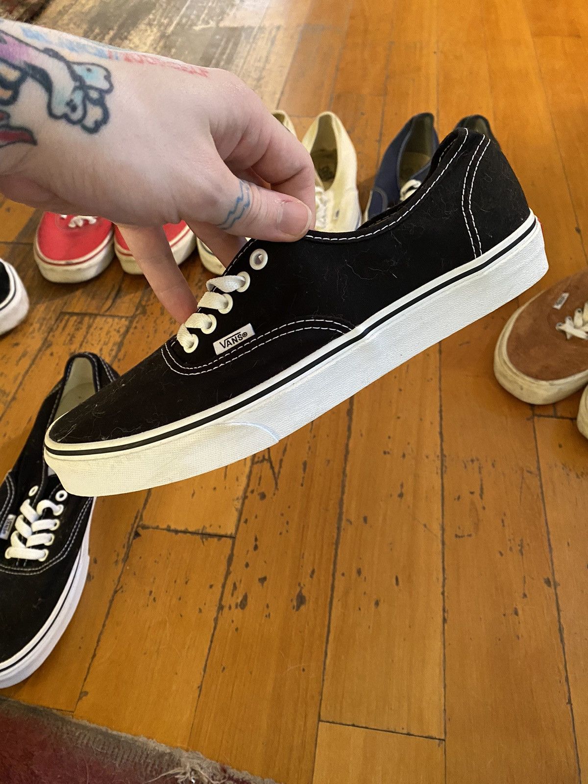 Vans × Vintage vans old skools/authentics Size US 10.5 / EU 43-44 - 4 Thumbnail