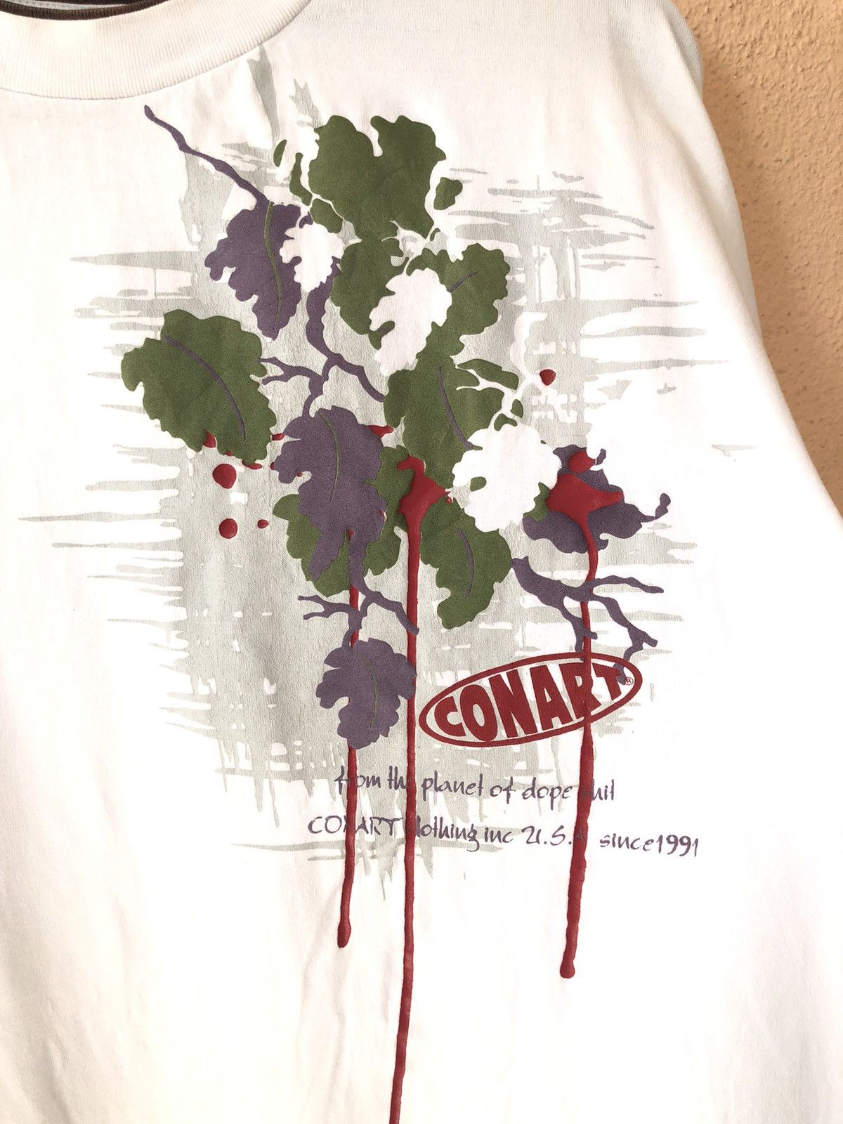 Santa Cruz Skateboards × Vintage Vintage CONART Streetwear LS Shirt Size US XXL / EU 58 / 5 - 14 Thumbnail