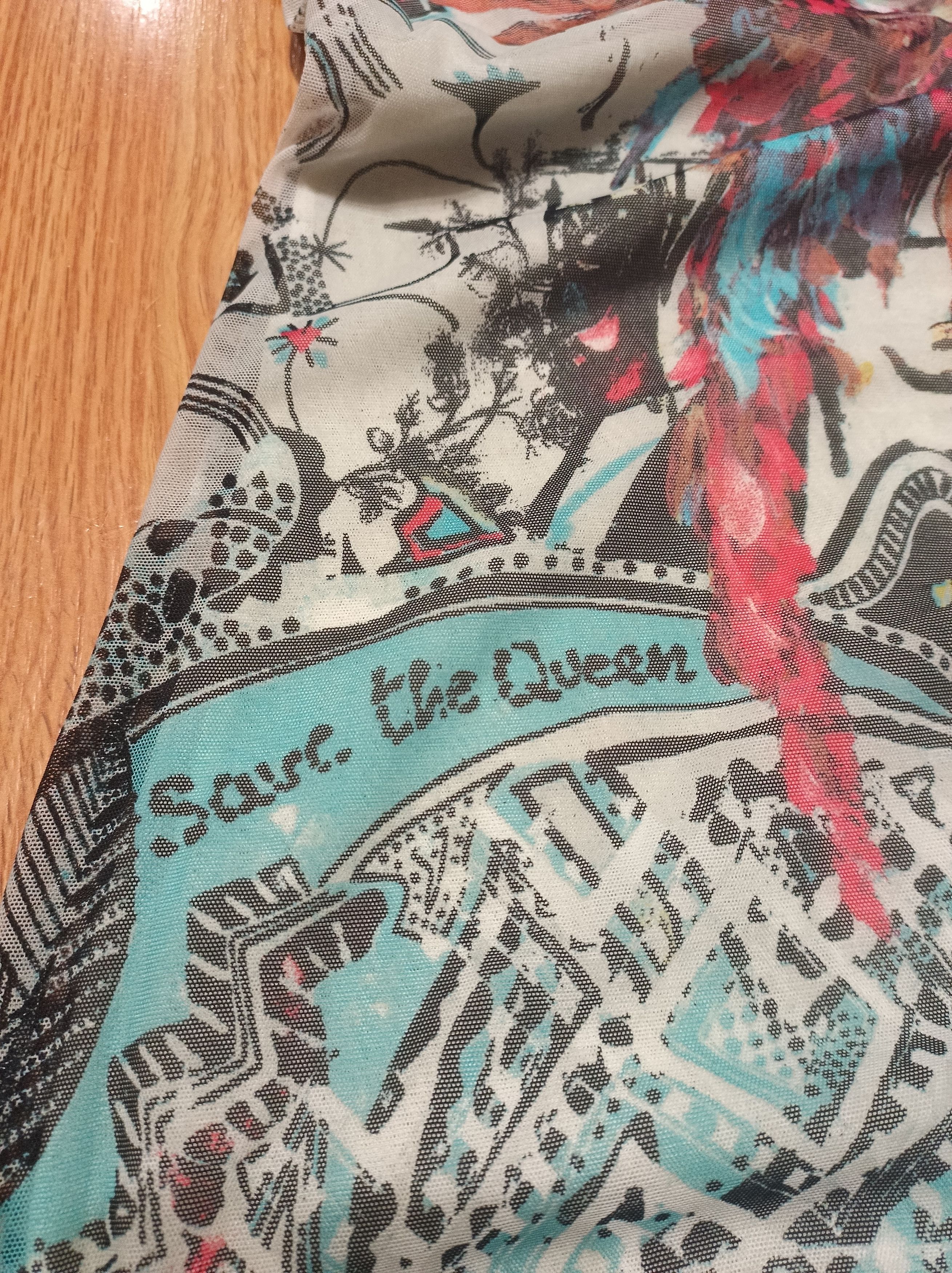 Other Save the Queen Maxi Dress Art Abstract Size L Size L / US 10 / IT 46 - 12 Thumbnail