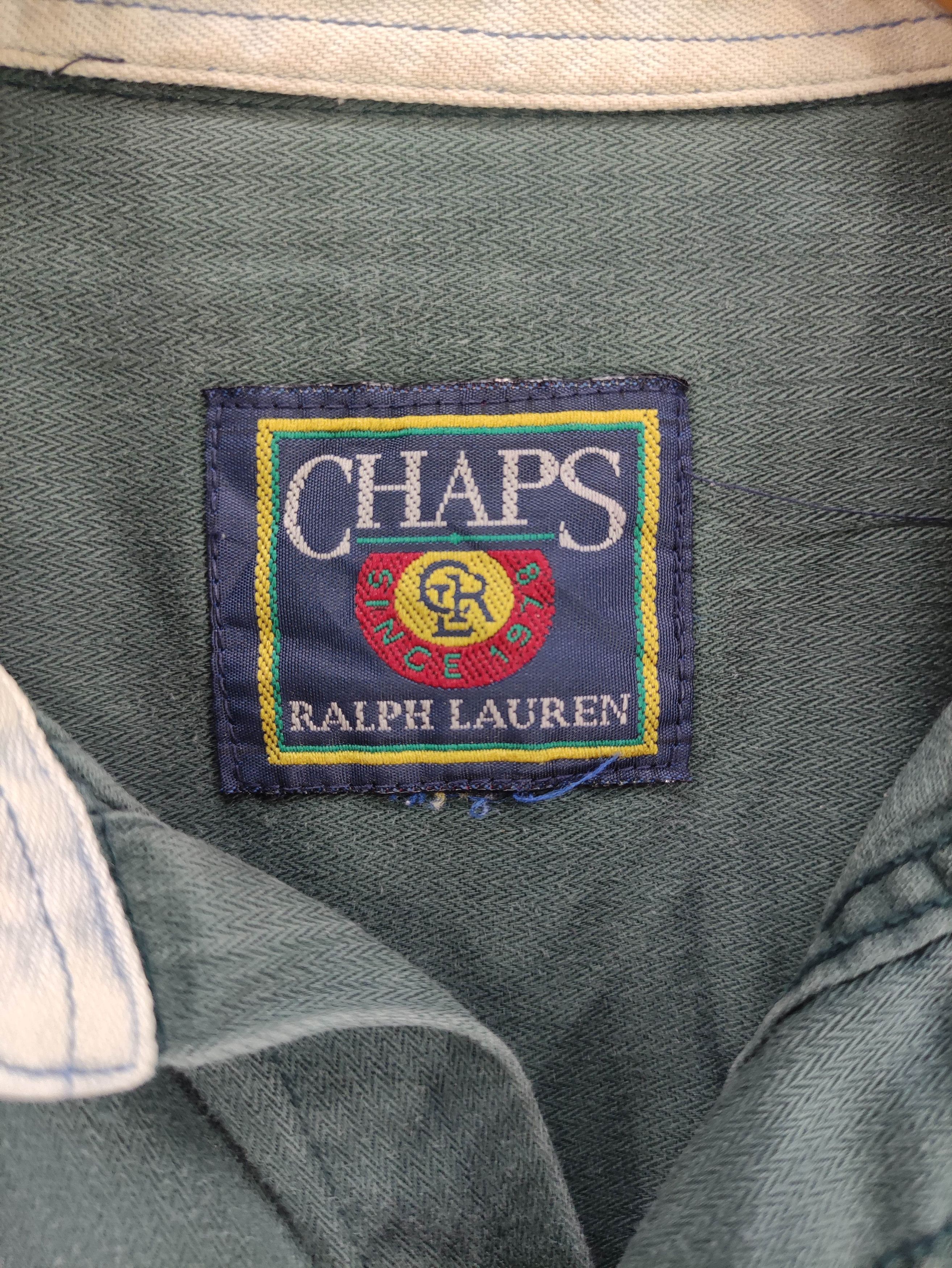 Chaps Ralph Lauren Vintage Chaps Ralph Lauren Shirt Button Up Long Sleeve Size US L / EU 52-54 / 3 - 3 Thumbnail