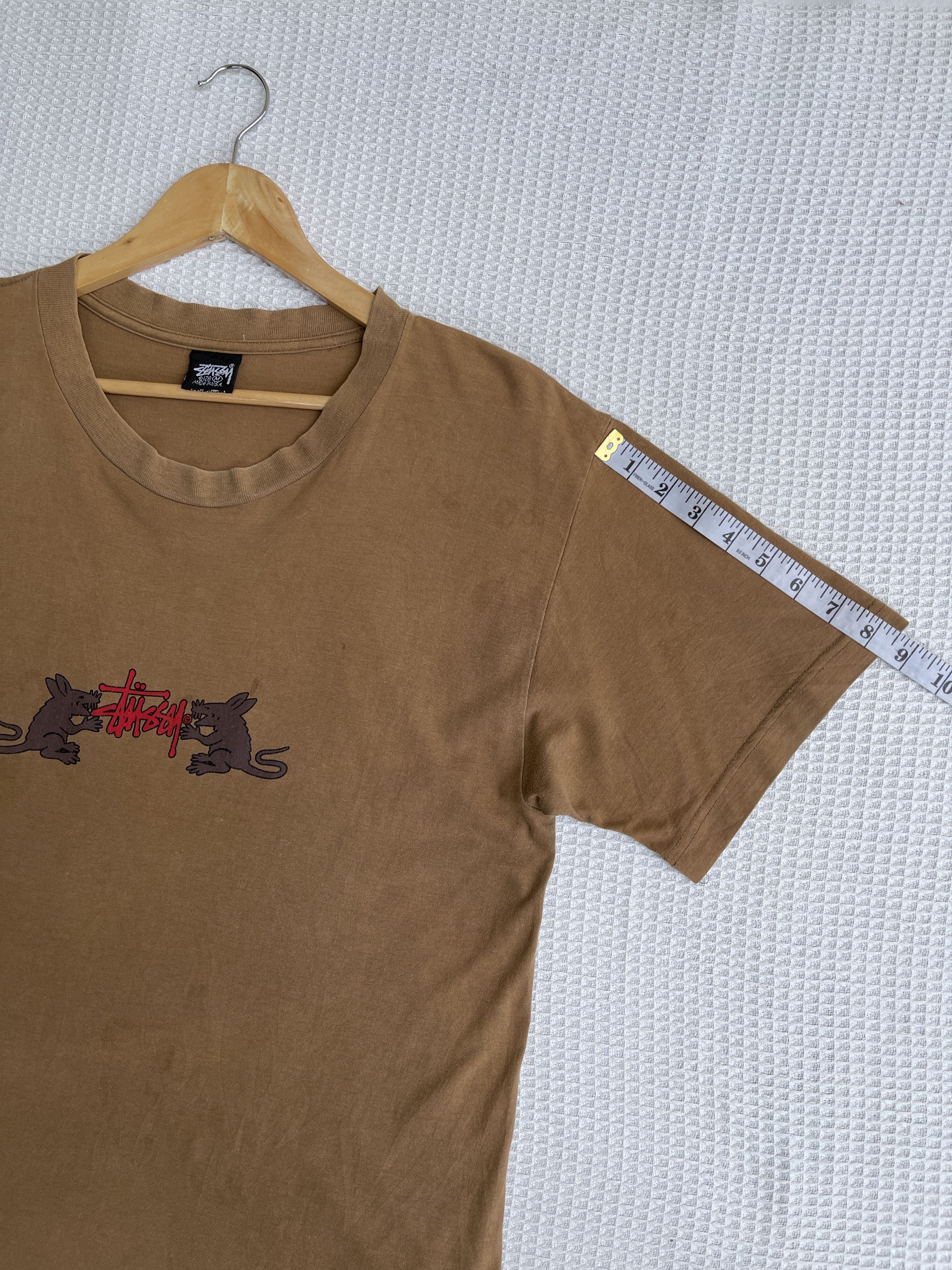 Stussy Very Rare🔥Vintage 80s Stussy Rat Pack Faded Tee Size US M / EU 48-50 / 2 - 11 Thumbnail