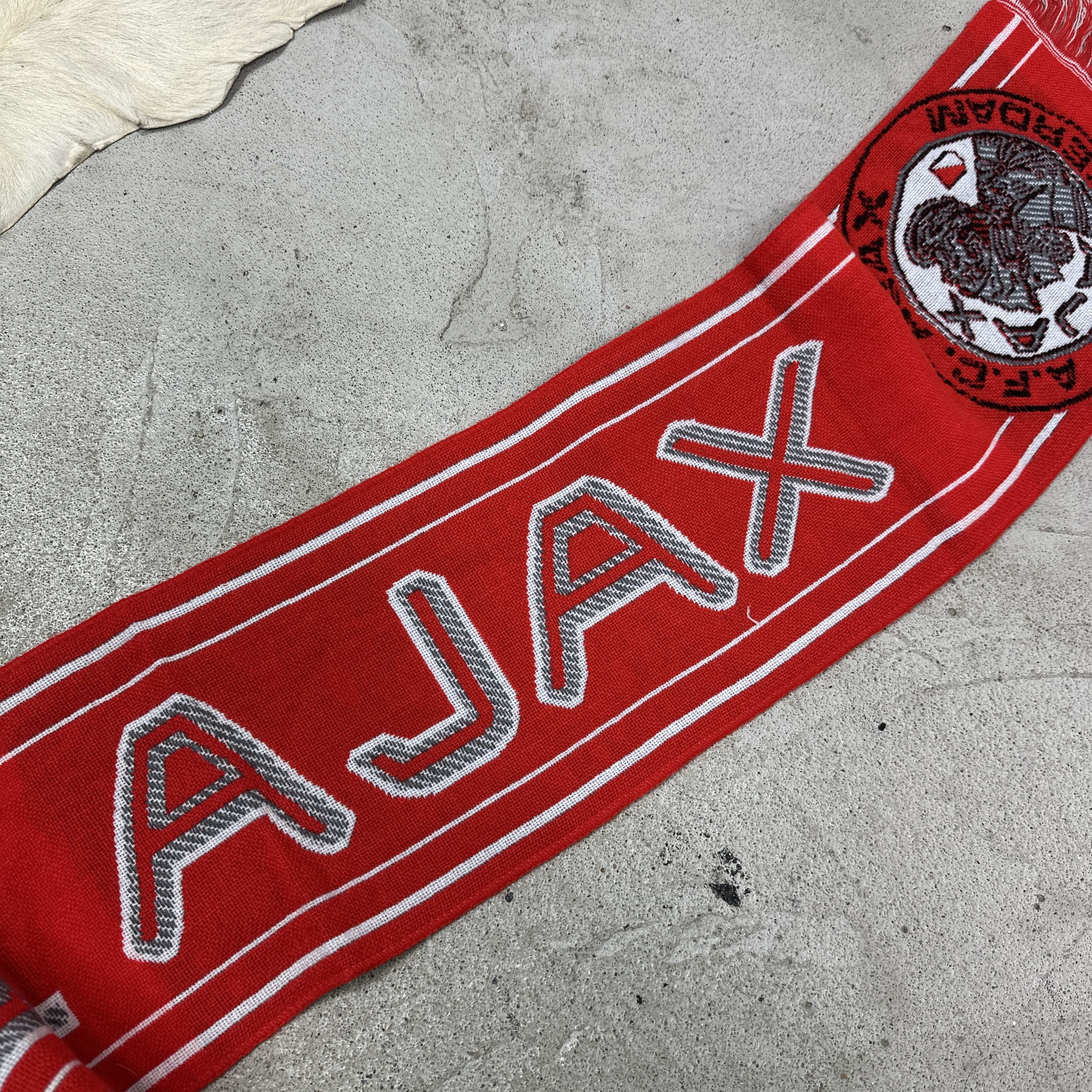 Vintage Vintage Sporty Streetwear Ajax Football Scarf 90s Size ONE SIZE - 5 Thumbnail